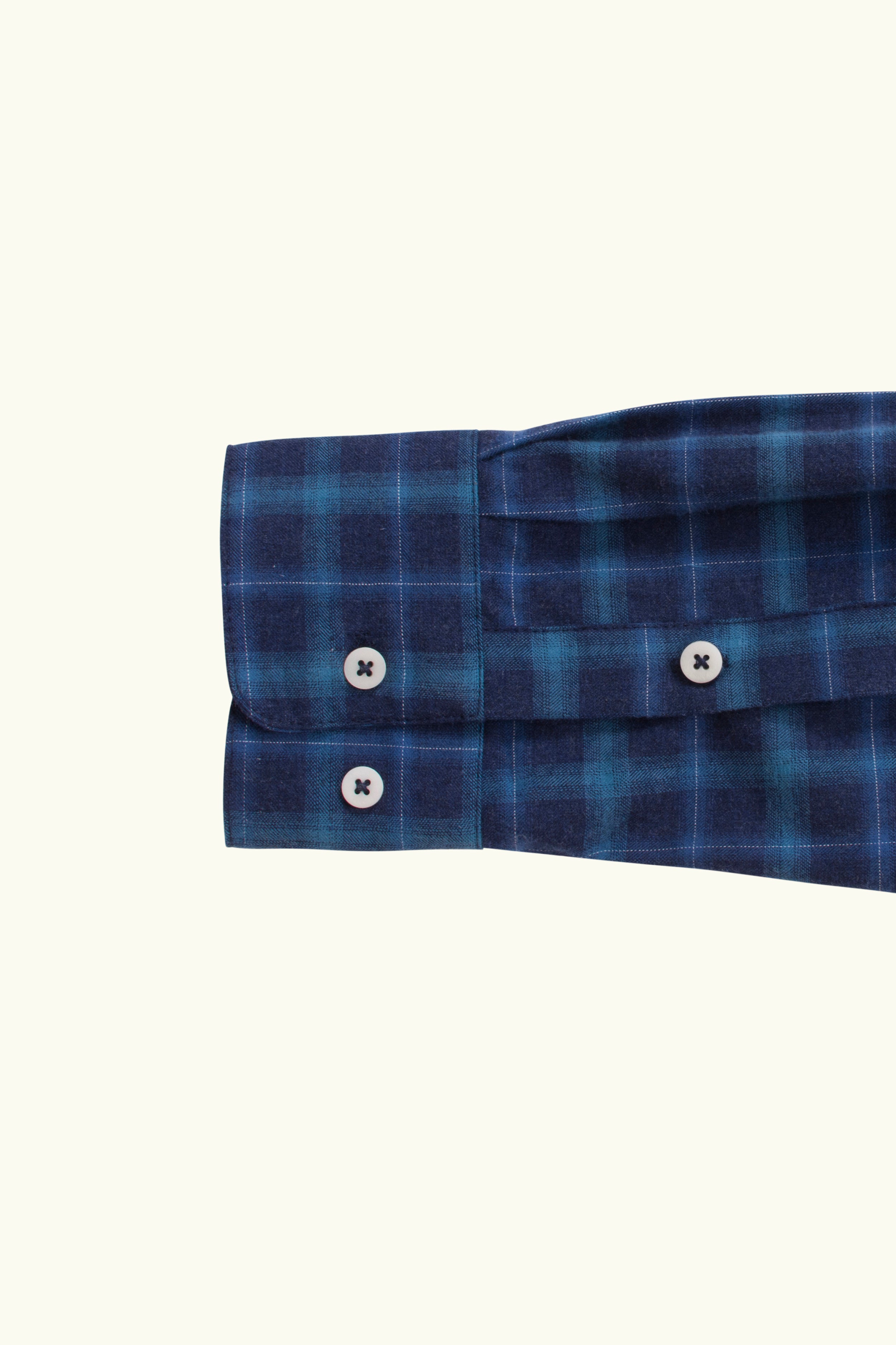 Flynn Check Cotton Shirt
