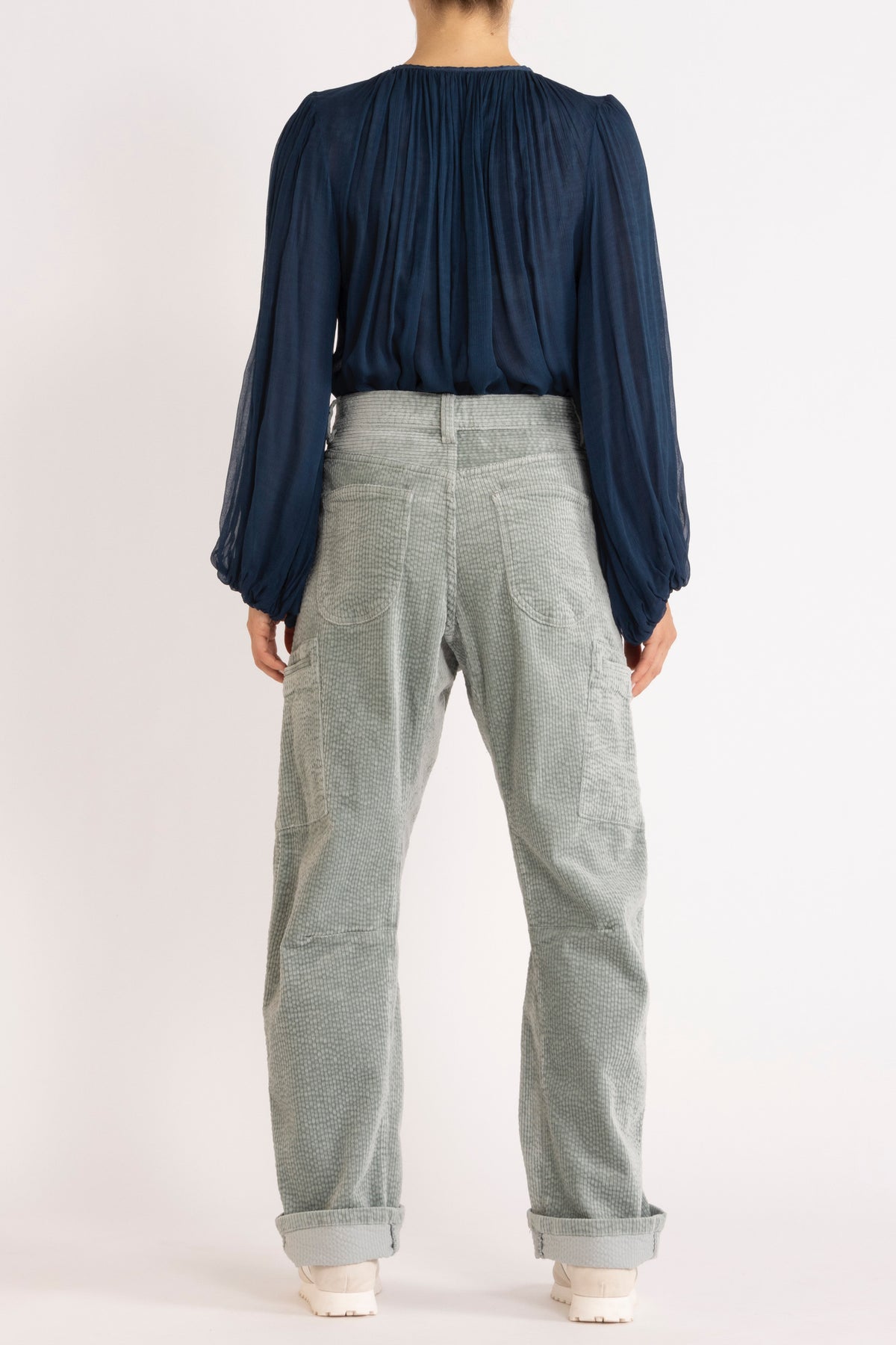 Dune Corduroy Bow Leg Pant