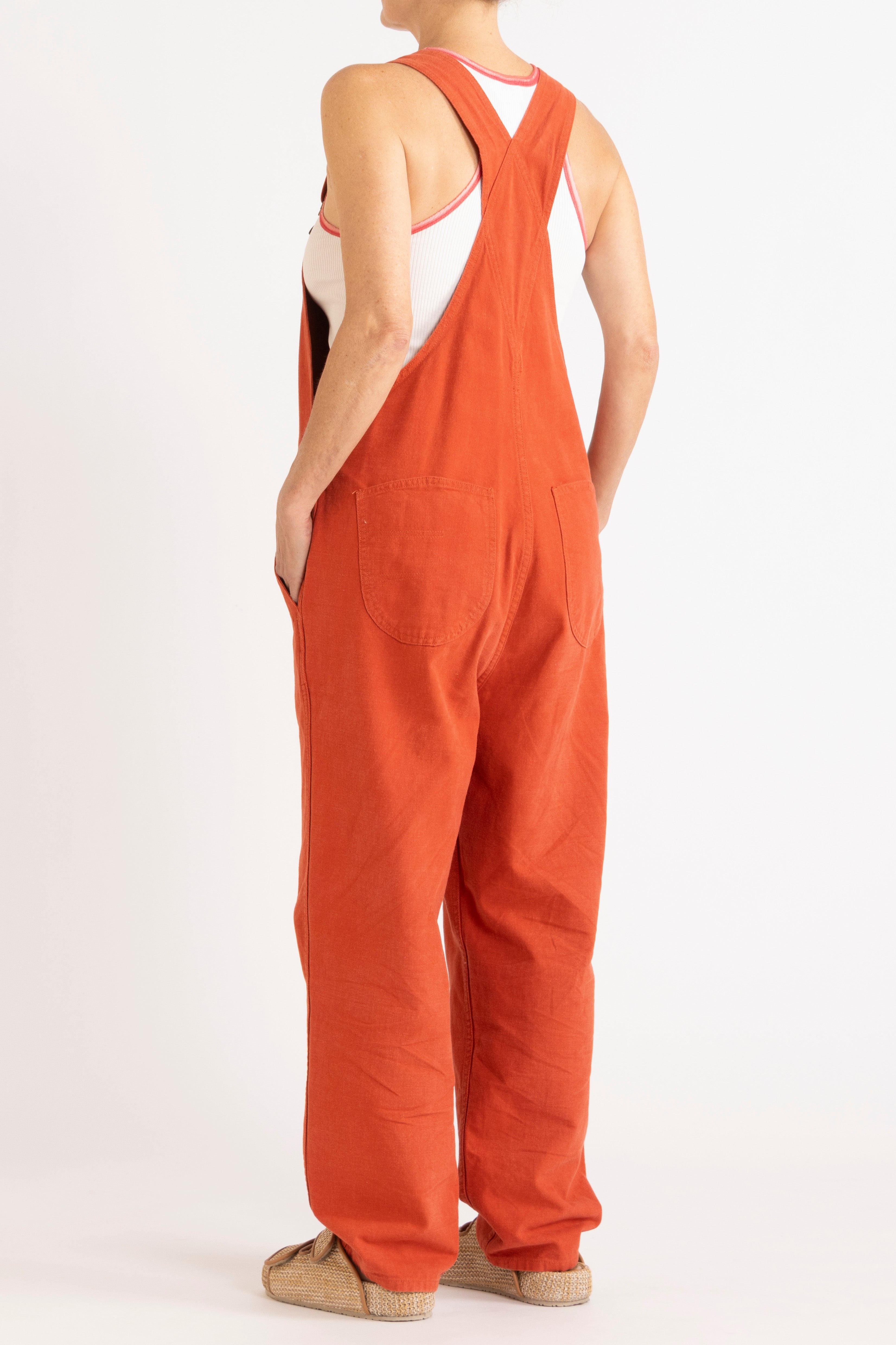 Melina Cotton Twill Overalls