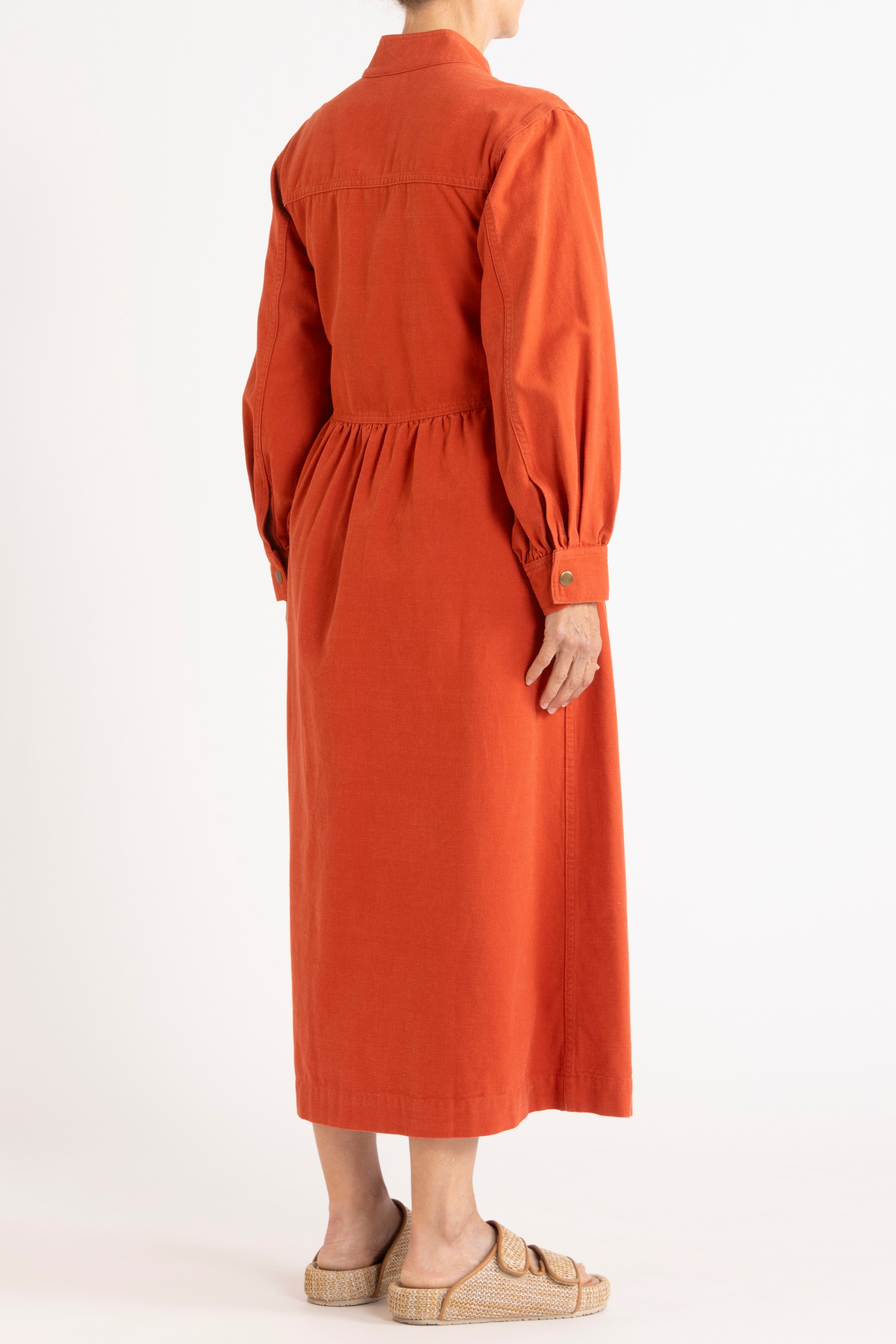 Melina Cotton Twill Dress