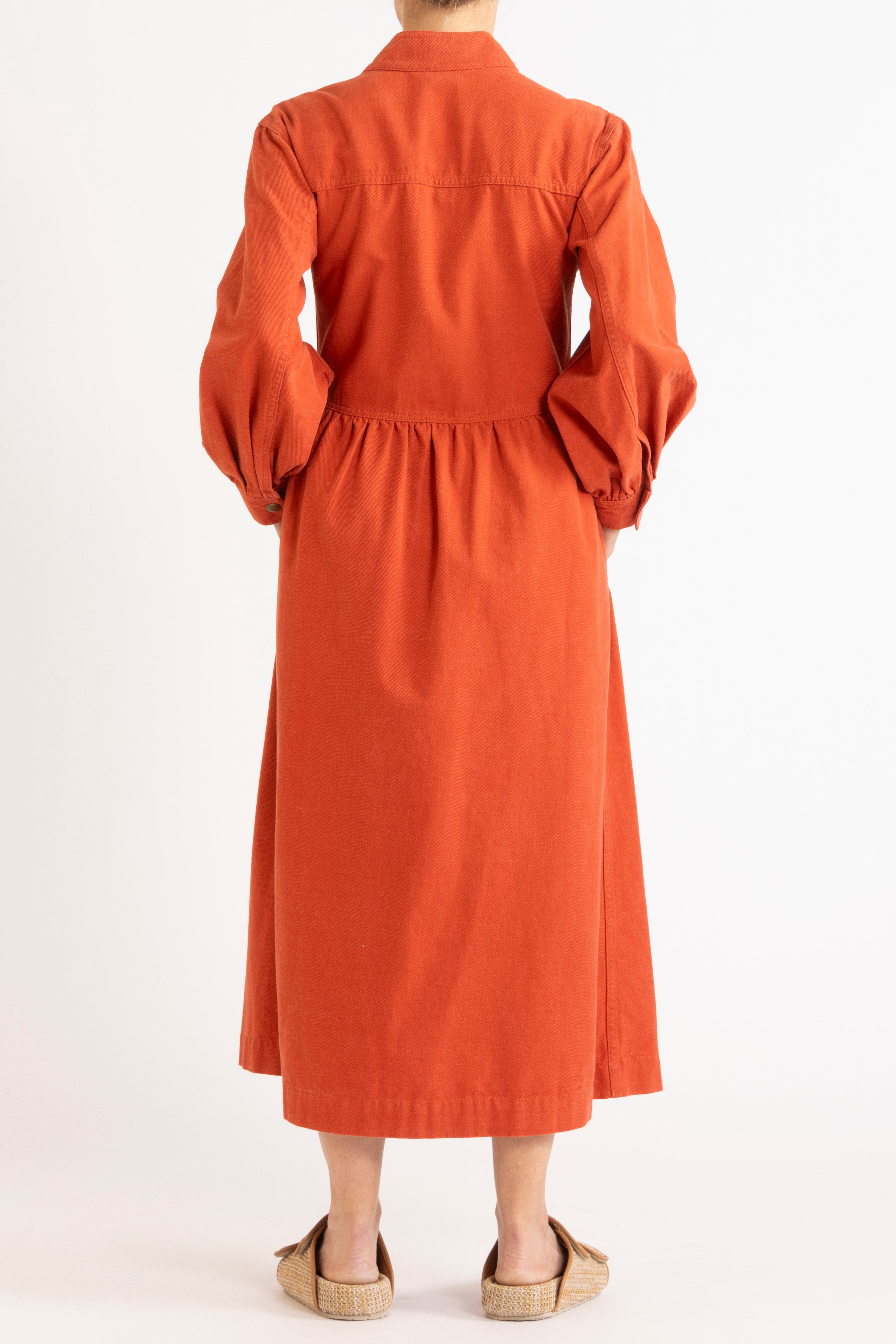 Melina Cotton Twill Dress