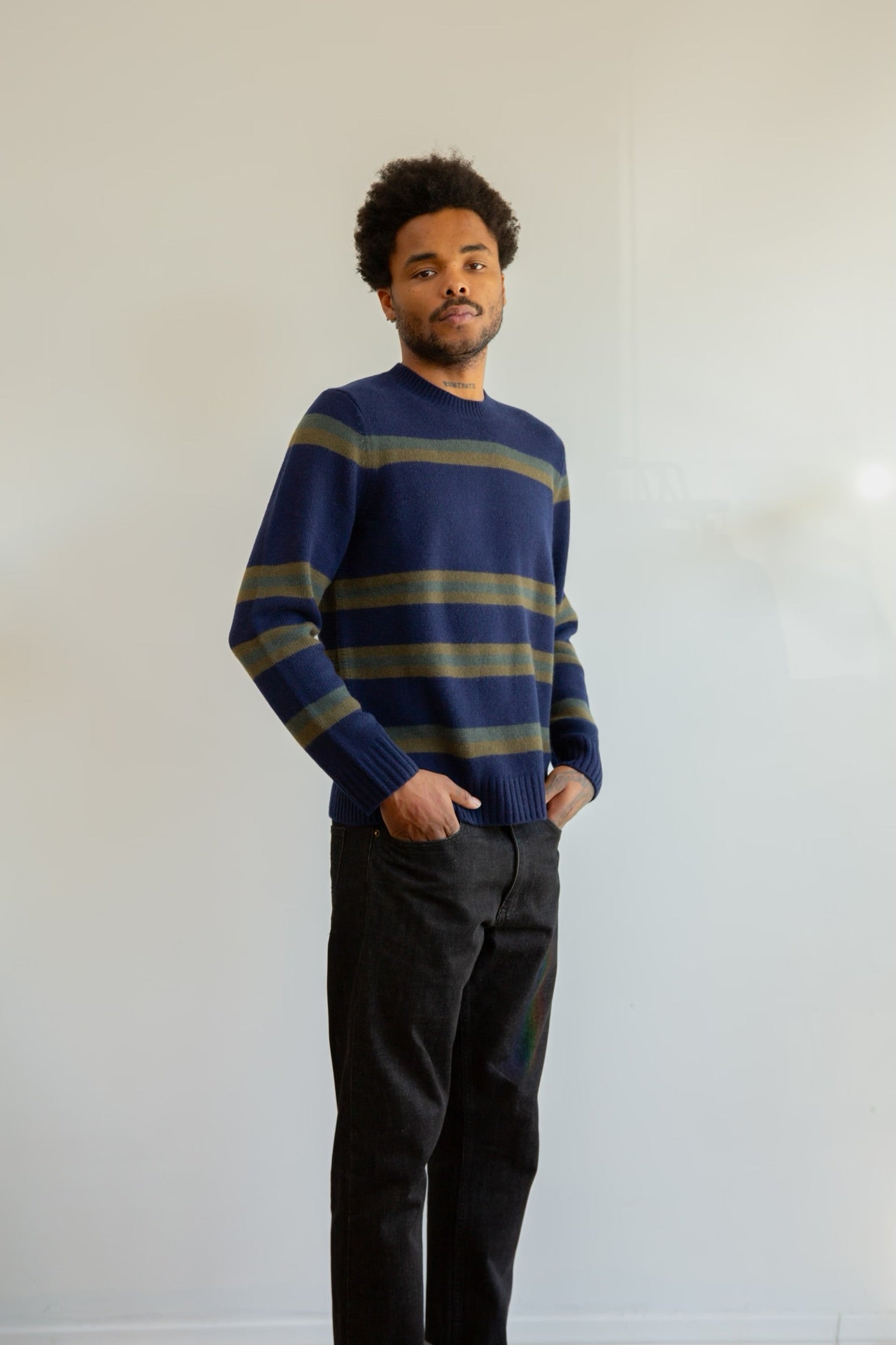 Alistair Cashmere Crew Sweater