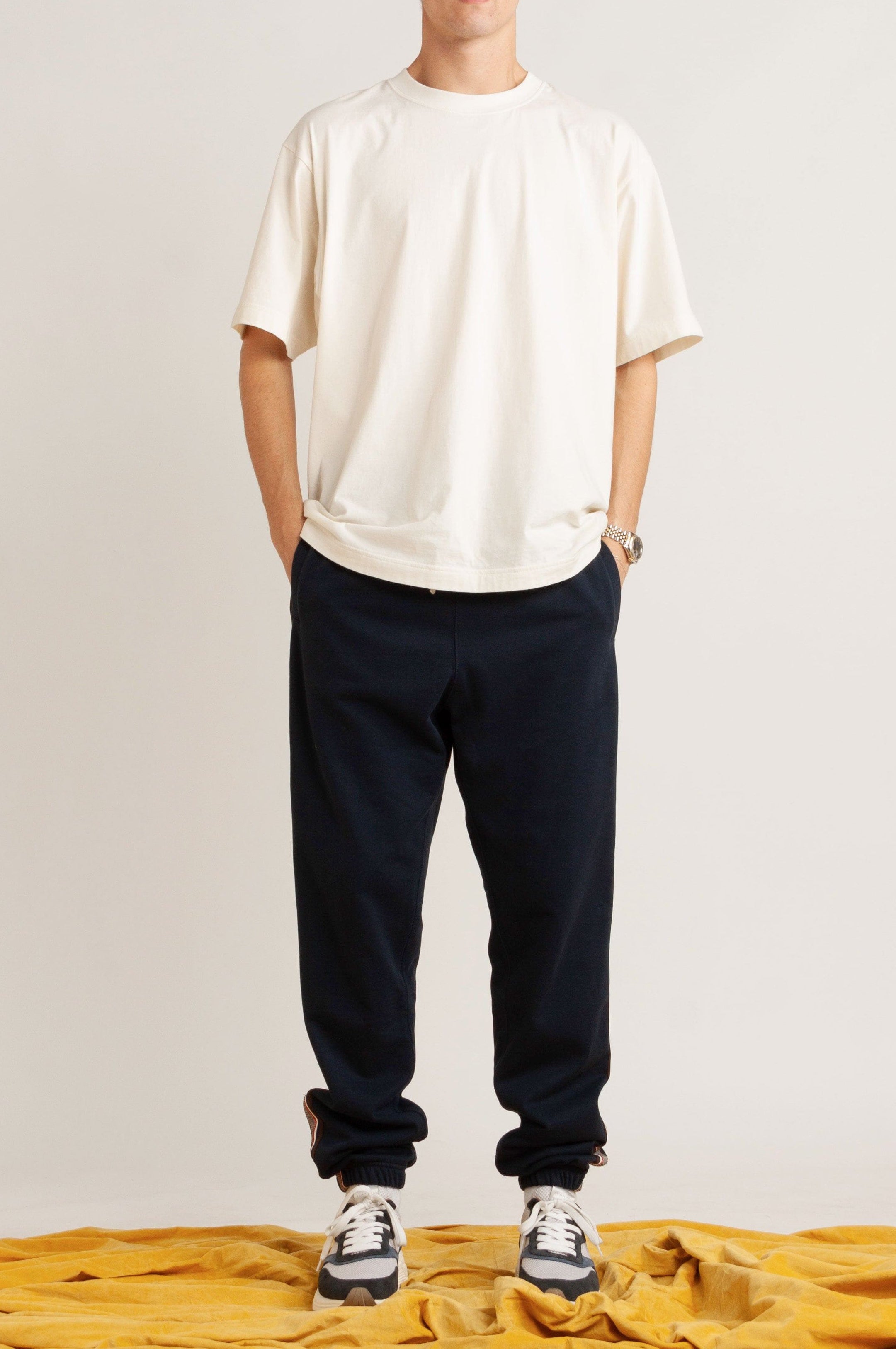 Magnus Relaxed Cotton Track Pant