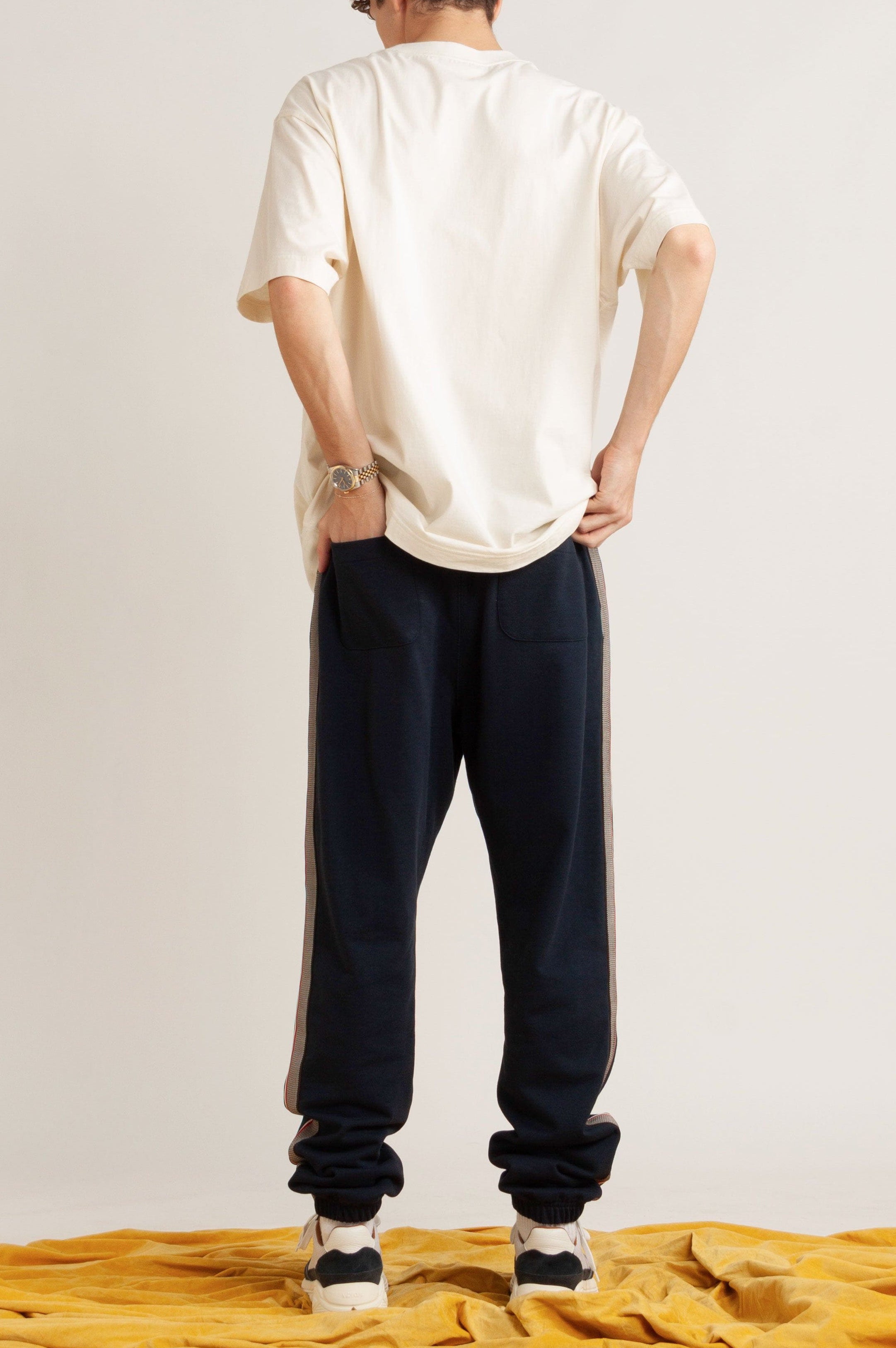 Magnus Relaxed Cotton Track Pant