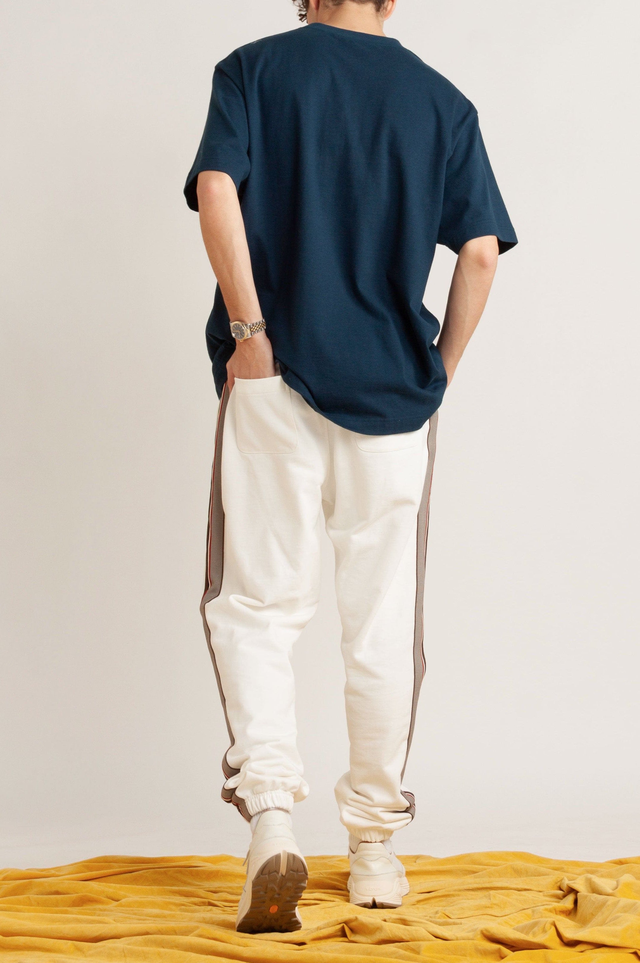 Magnus Relaxed Cotton Track Pant