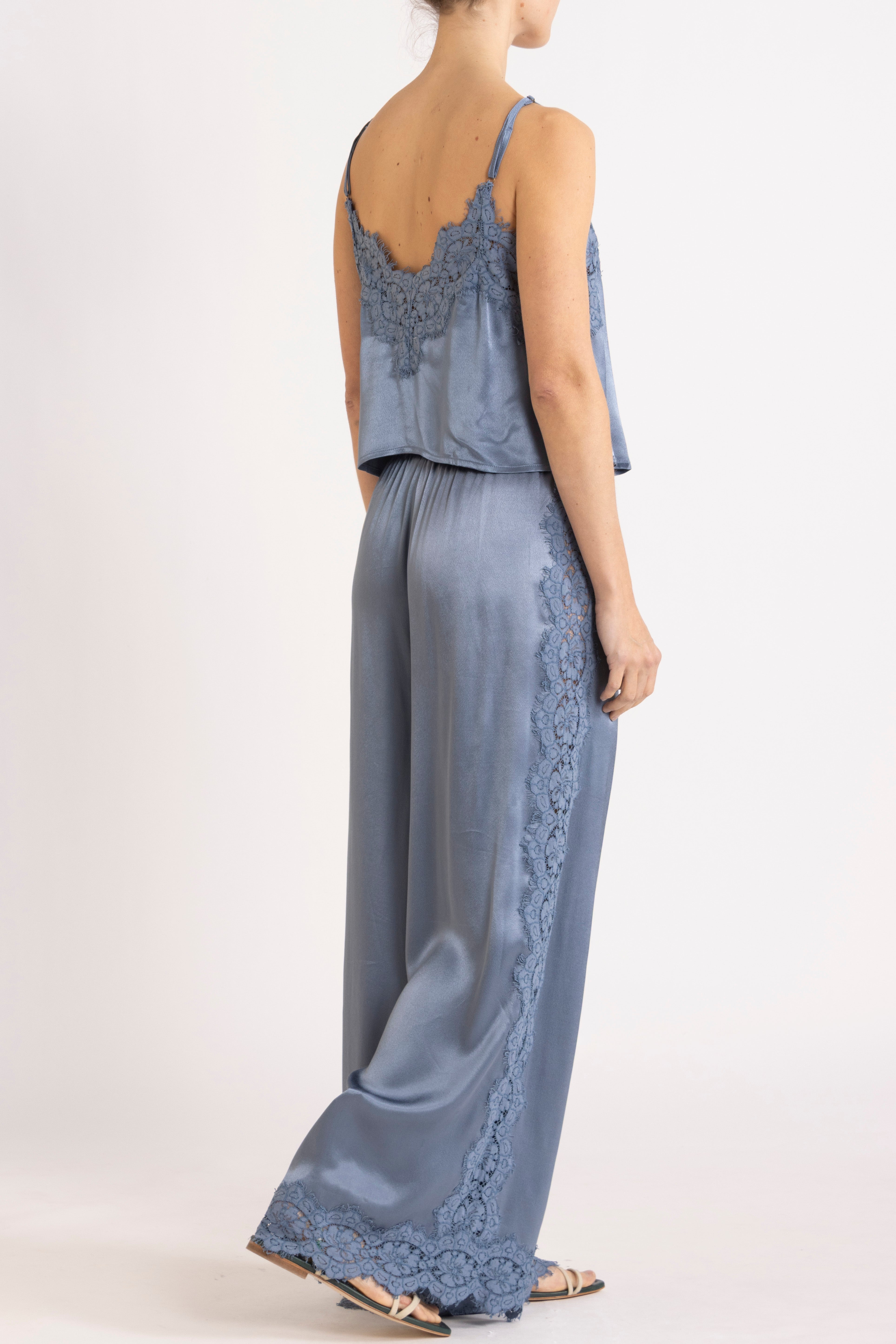 Lenny Satin Lace Cami