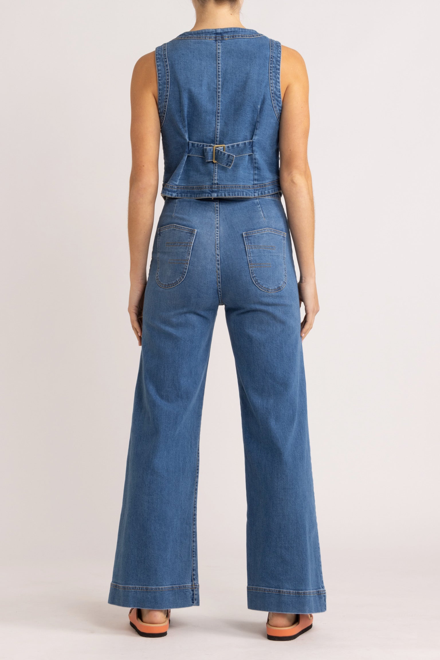 Raven Denim Vest