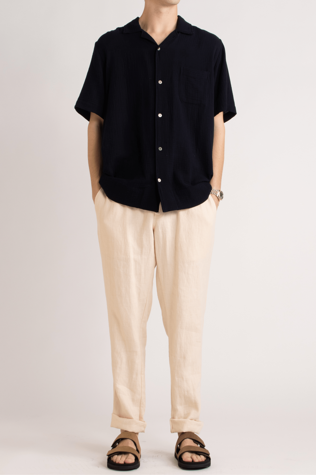 Nolan Textured Short Sleeve Shirt