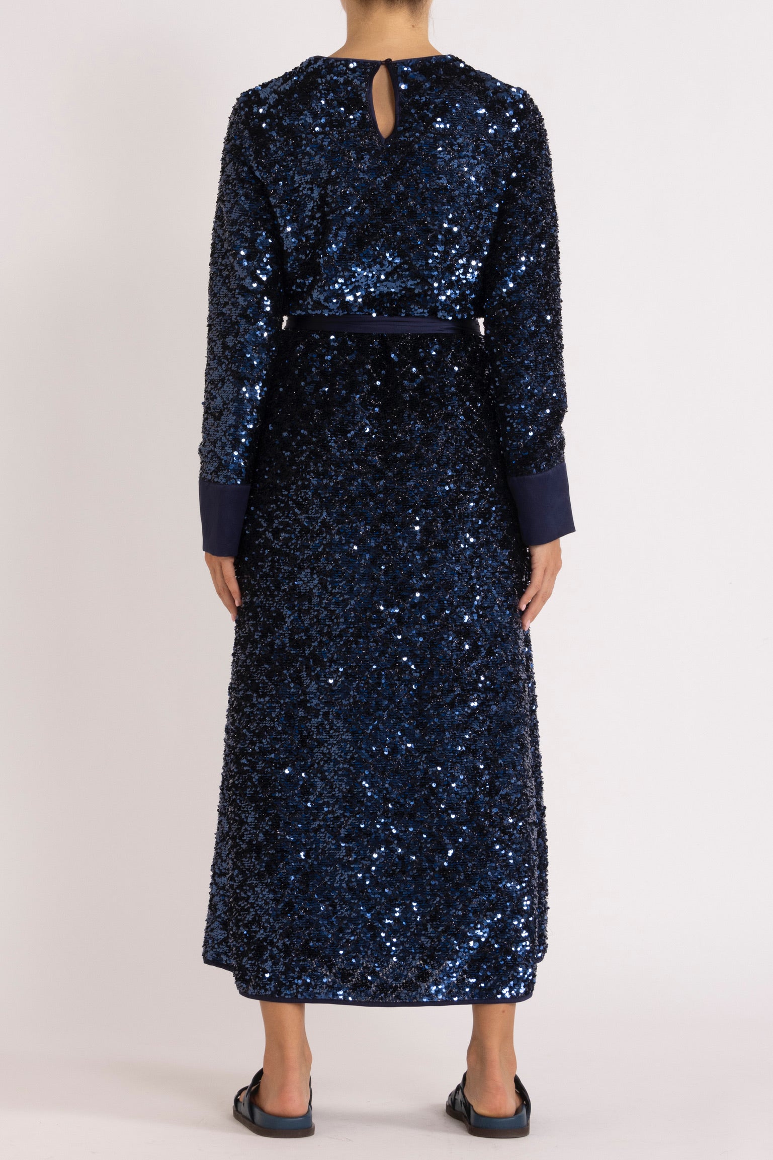 Meg Sequin Long Sleeve Dress