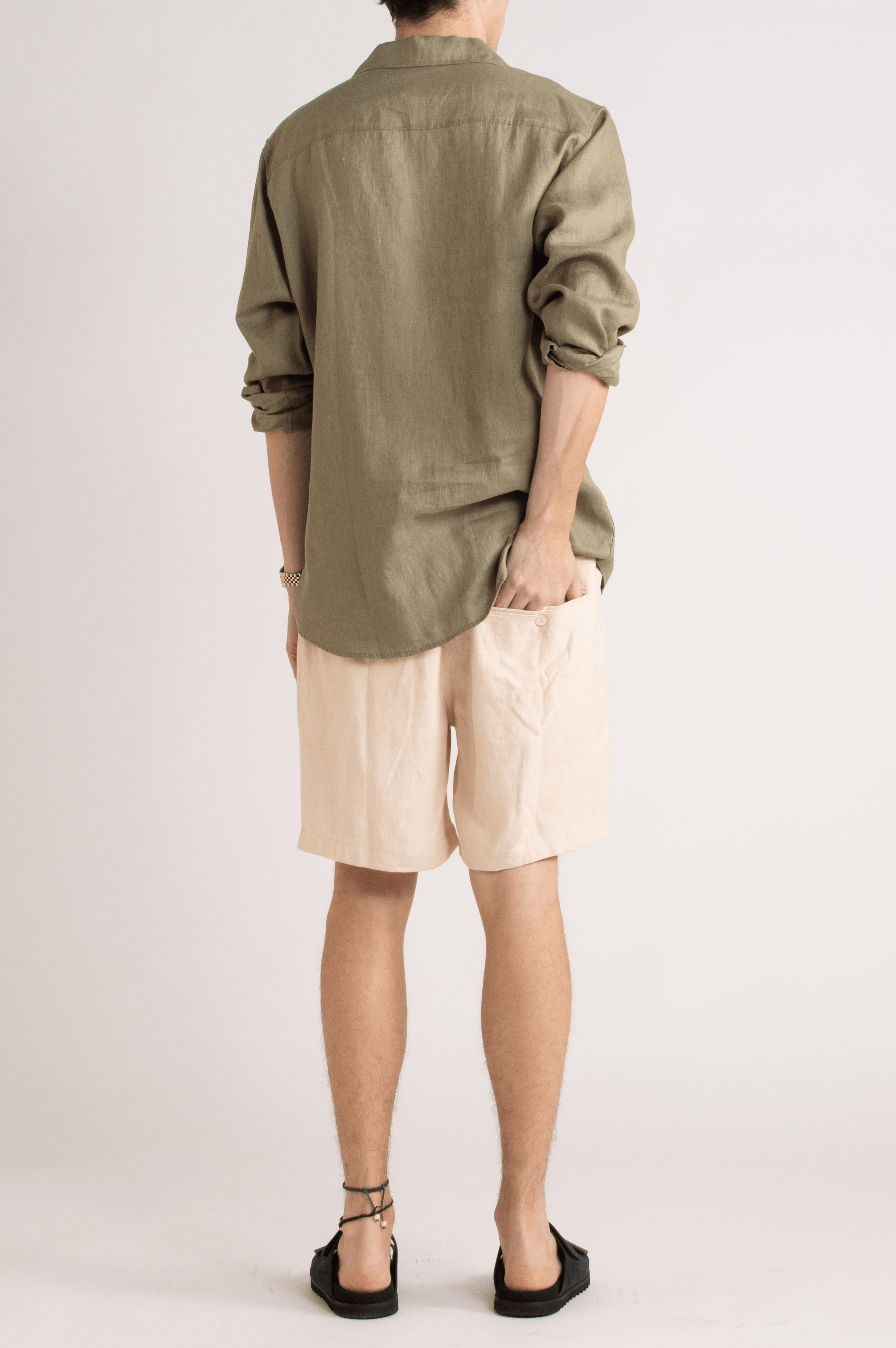 Passenger Basil Linen Shirt
