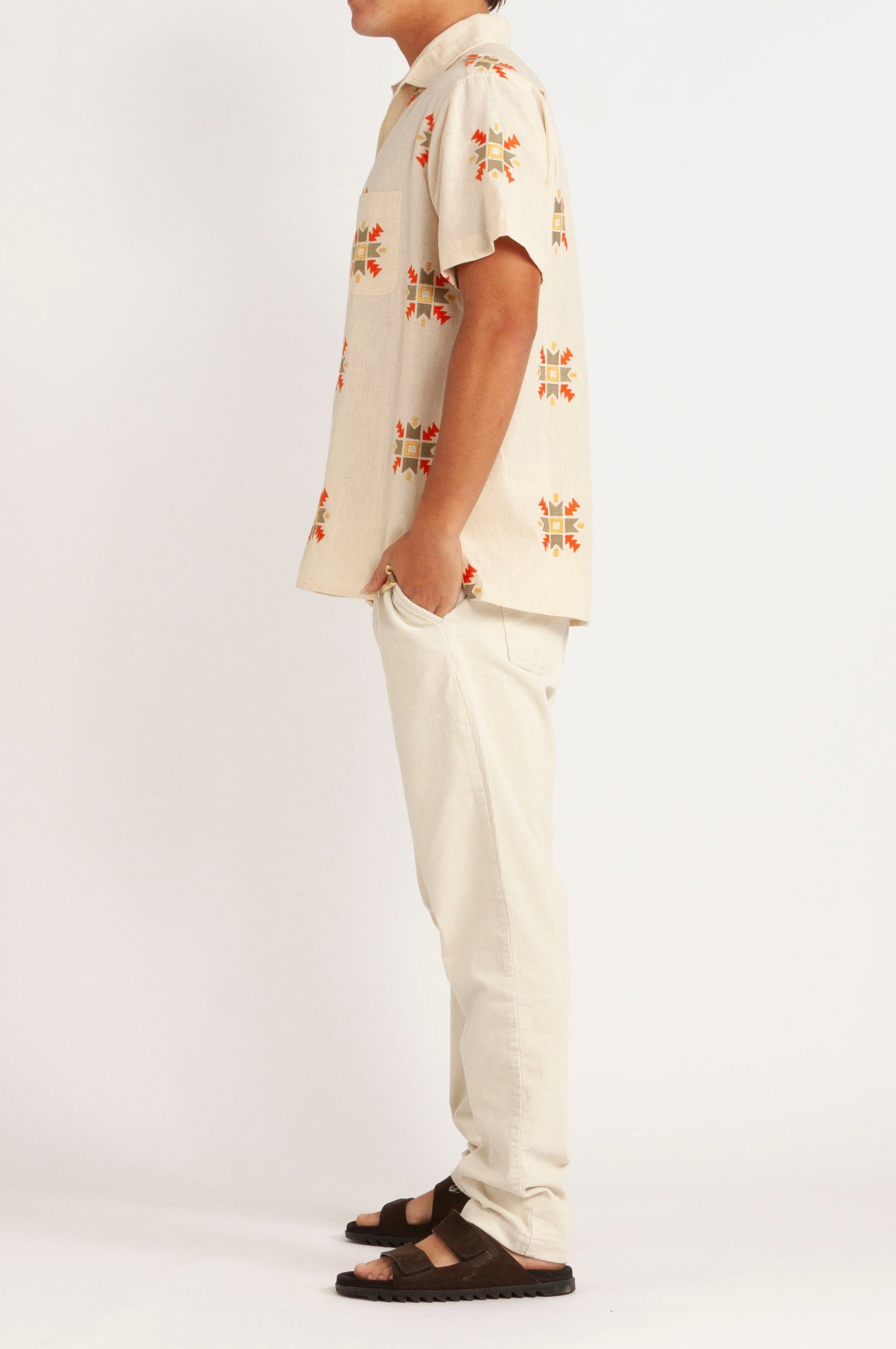 Richie Embroidered Short Sleeve Shirt
