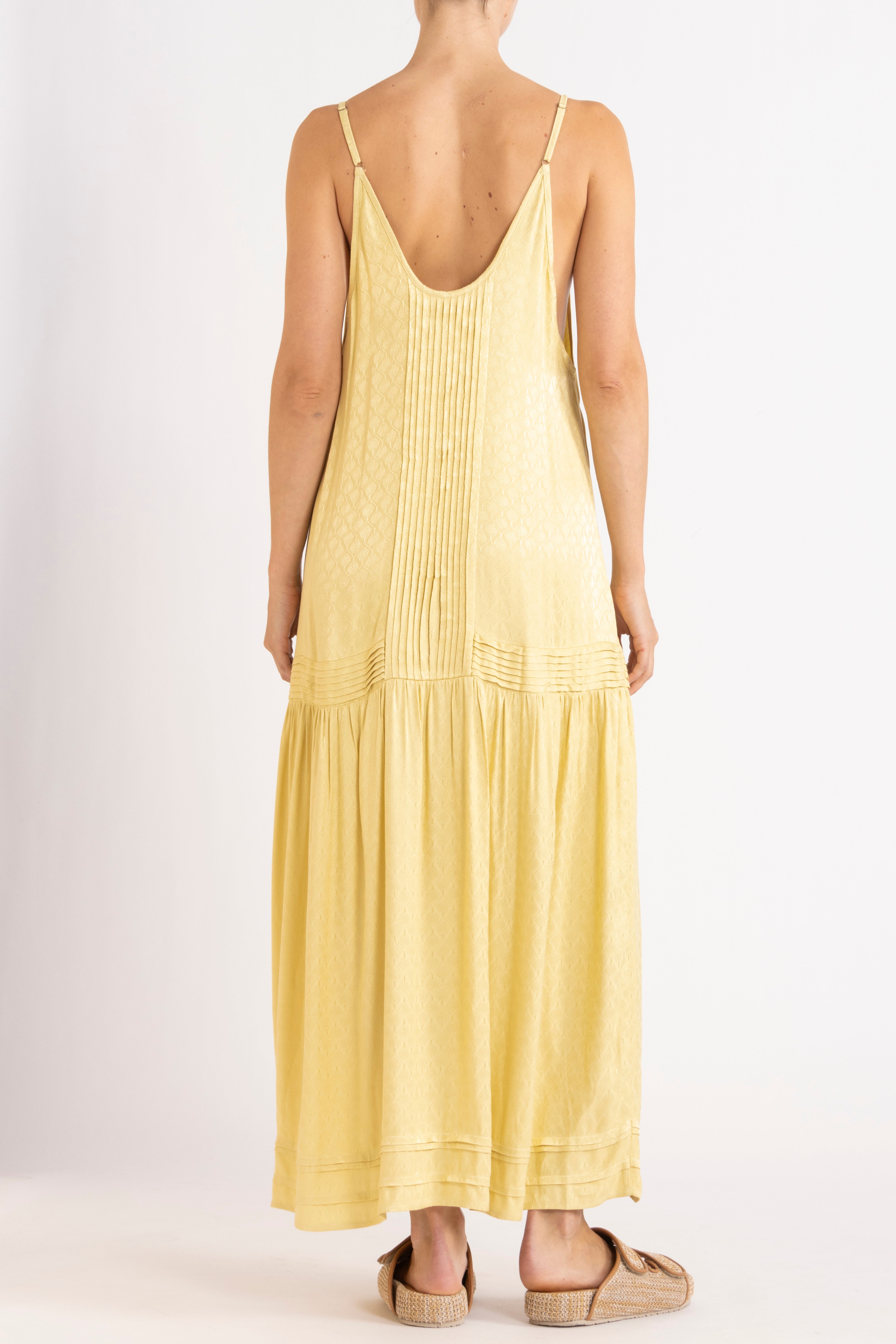 Sierra Jacquard Cami Dress