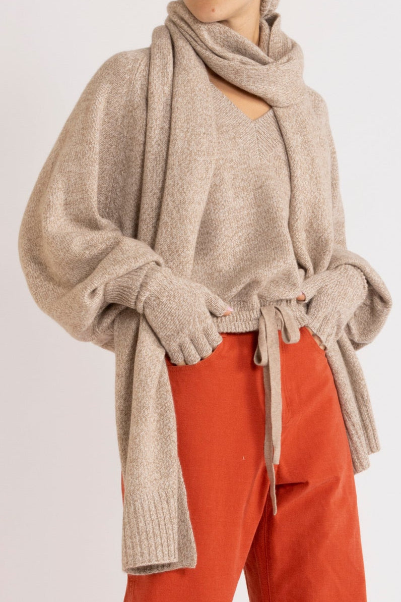 Trinity Cashmere Fingerless Glove