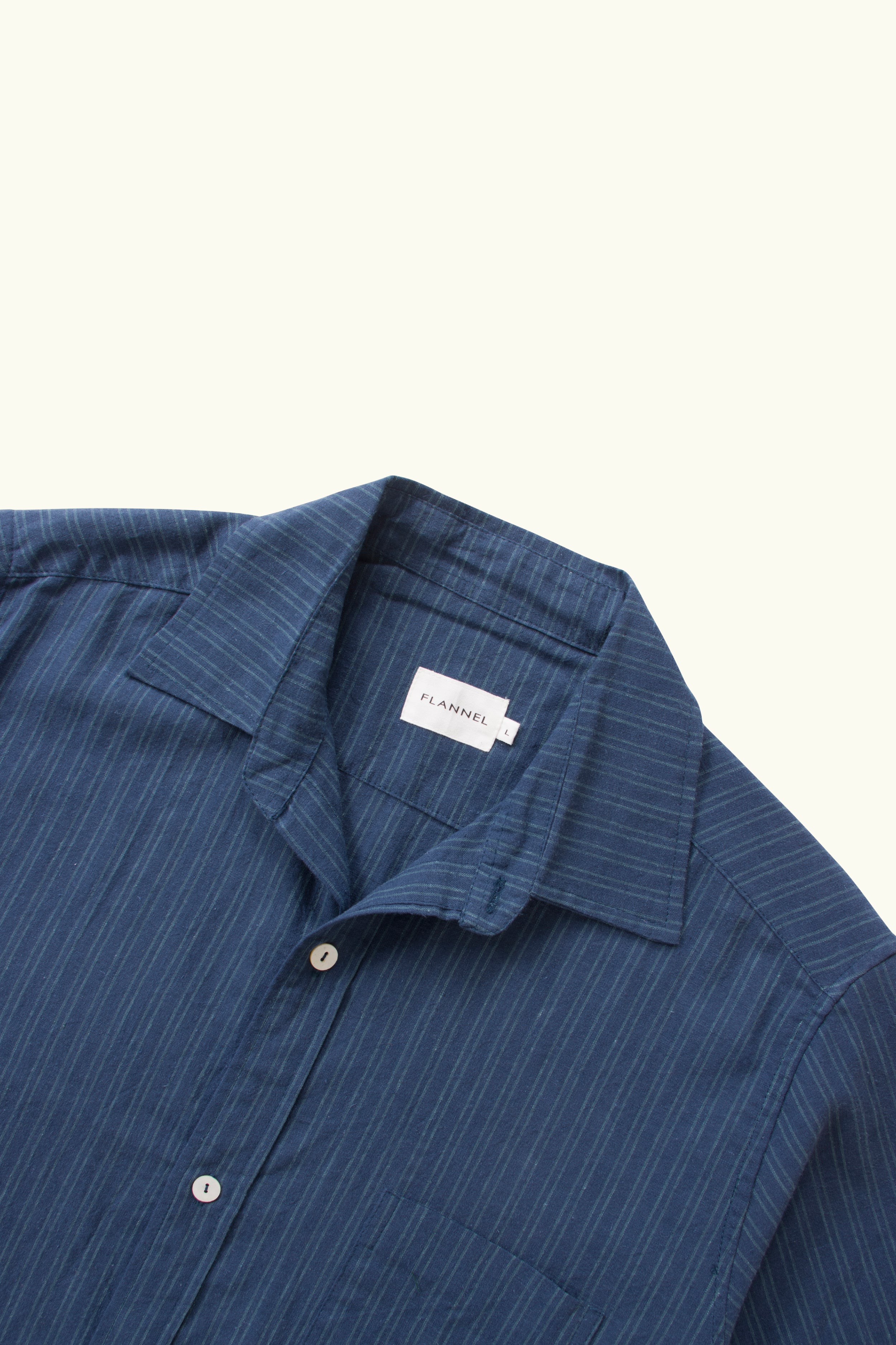 Late Nights Hemp Cotton Short Sleeve Shirt