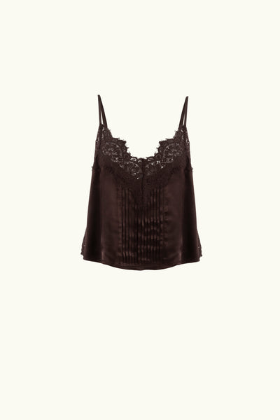 Lenny Satin Lace Cami | FLANNEL