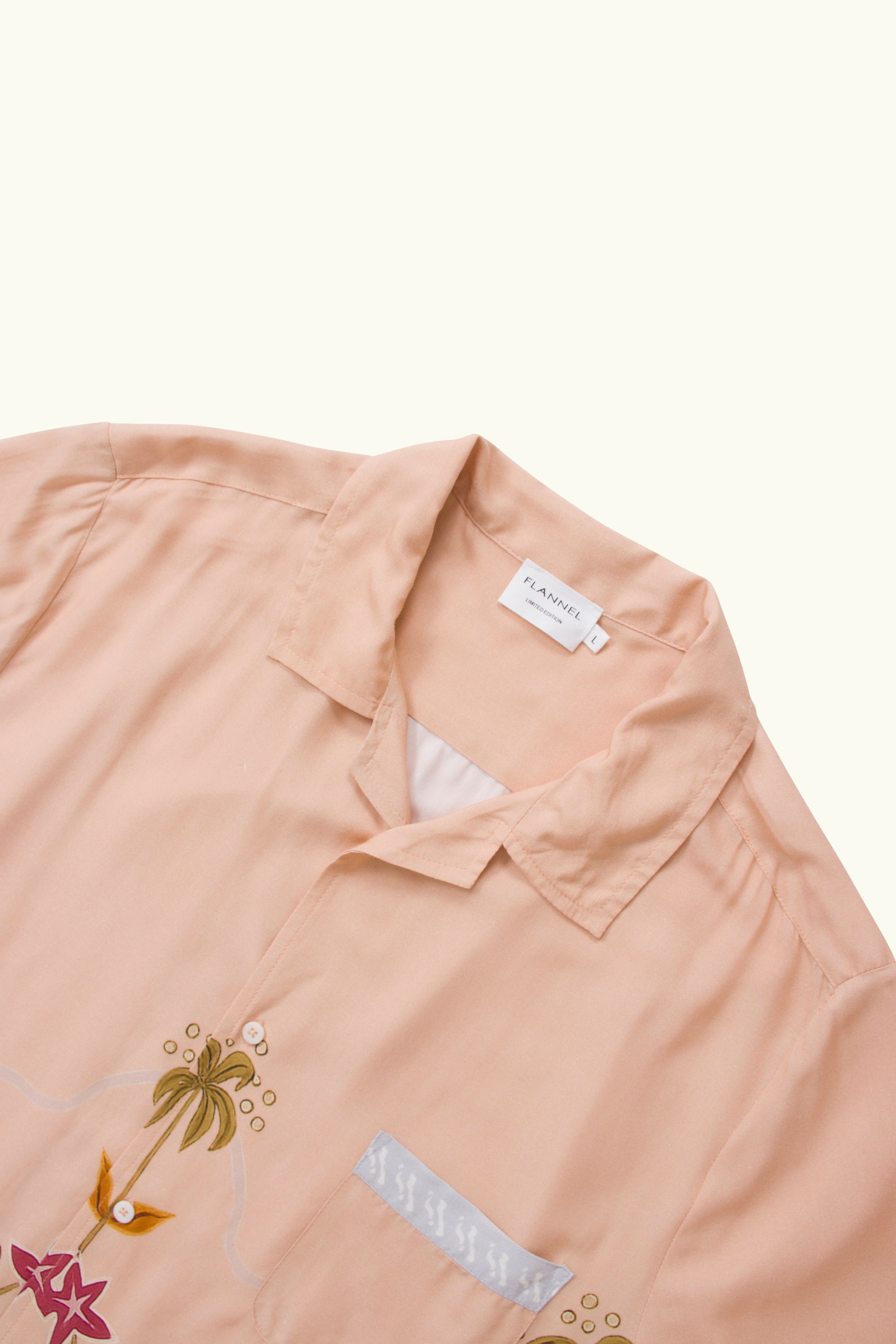 Maple Print Short Sleeve Shirt