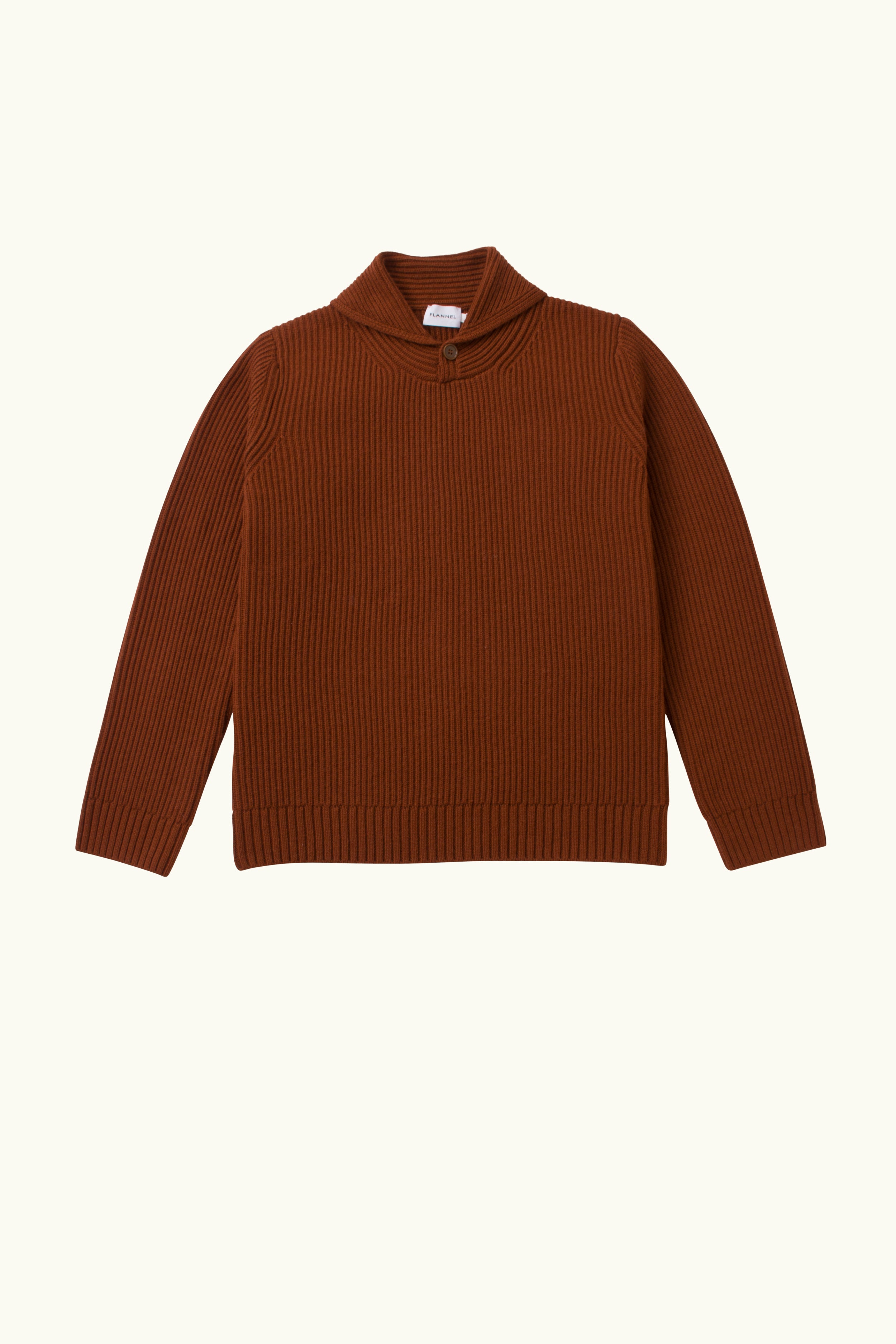 Marcus Wool-Cashmere Shawl Collar Crew