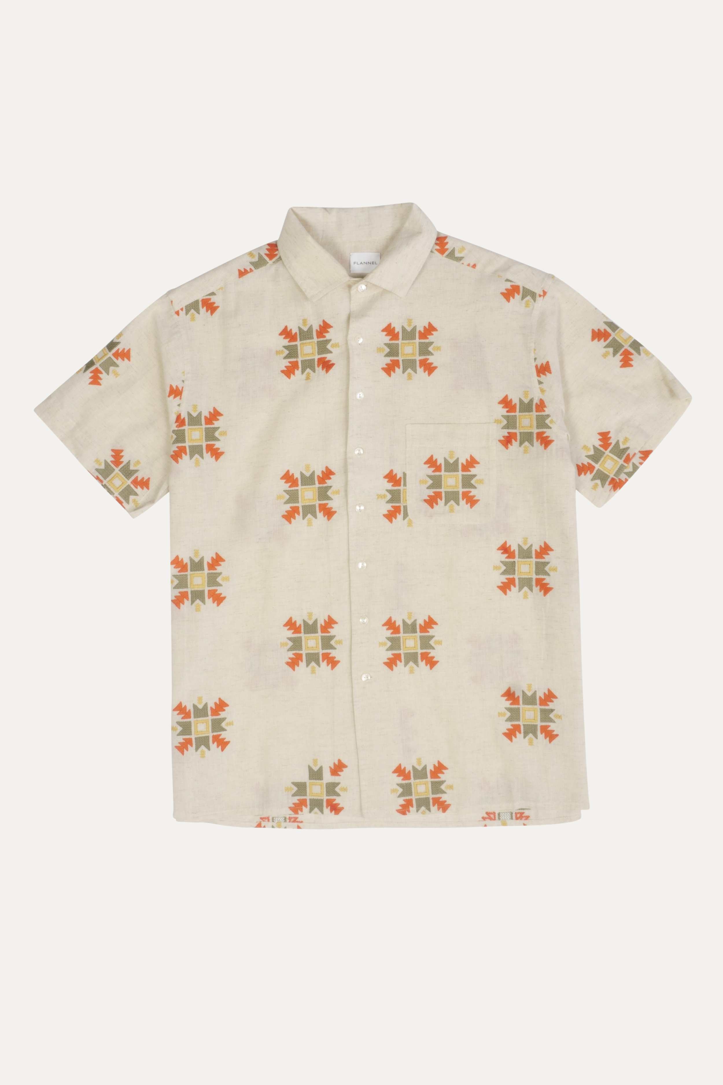 Richie Embroidered Short Sleeve Shirt