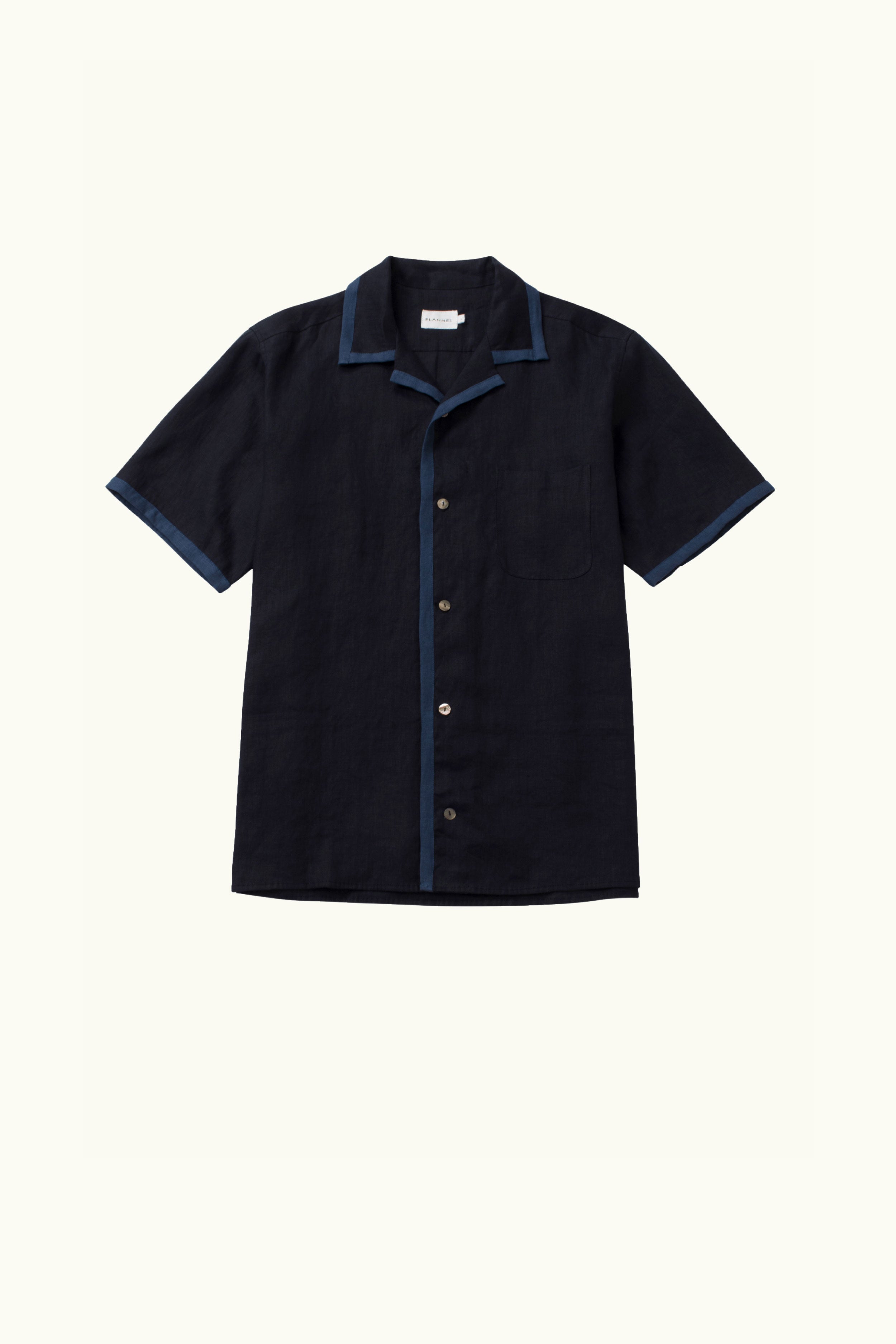 Edison Linen Short Sleeve Shirt
