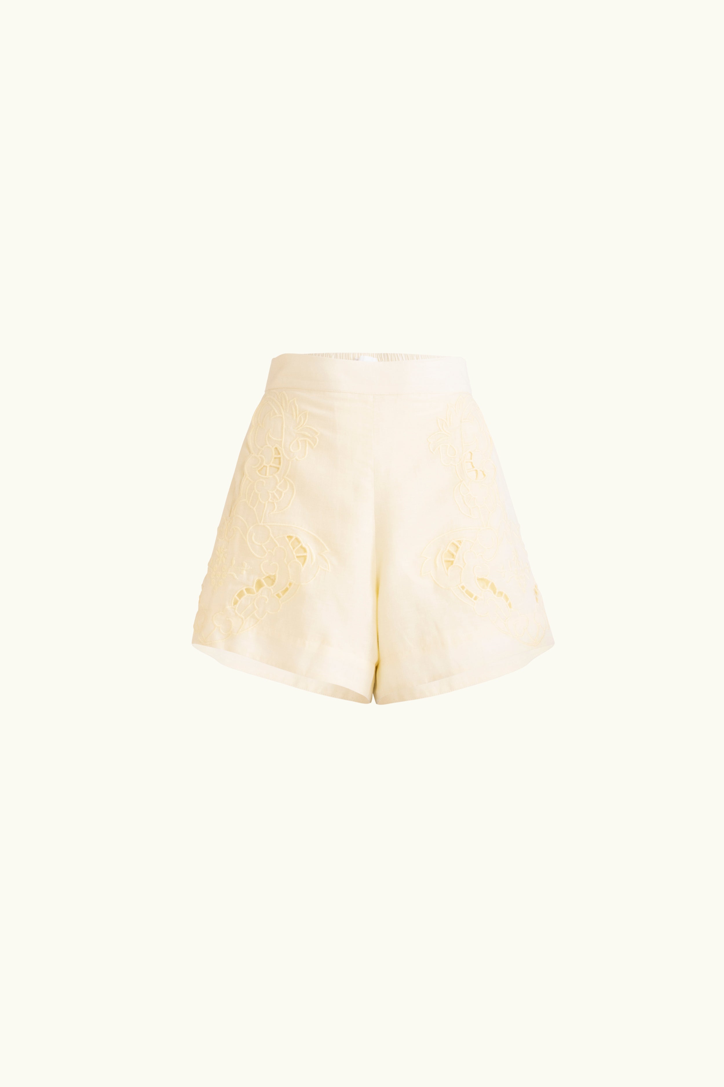 Pascal Embroidered Cutout Short