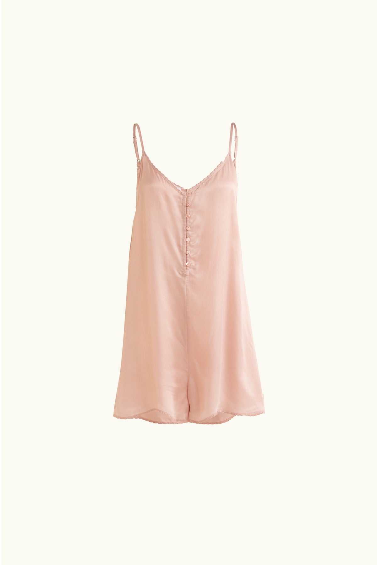 Marli Cupro Satin Playsuit