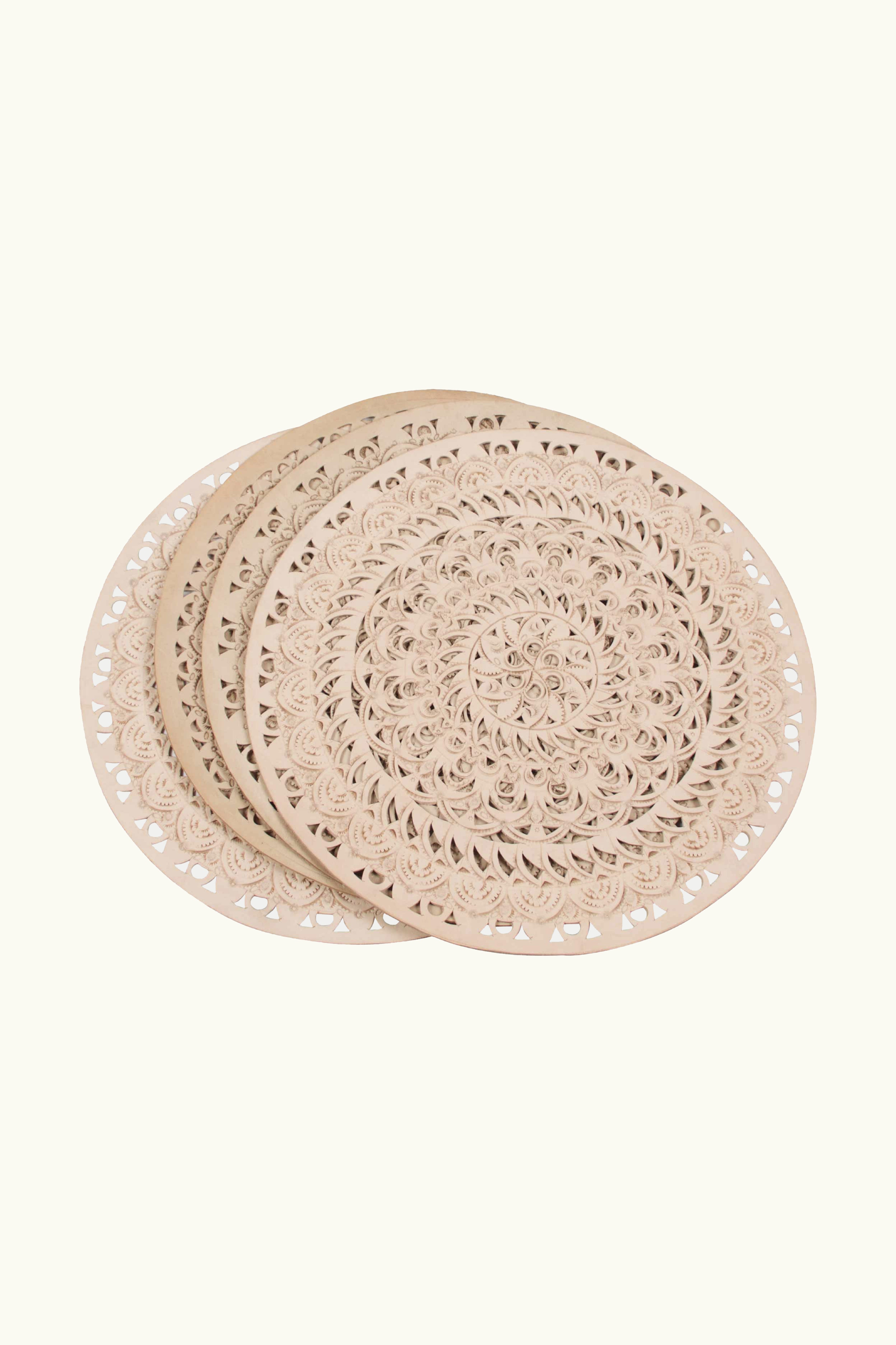Savant Hand-Cut Leather Placemats