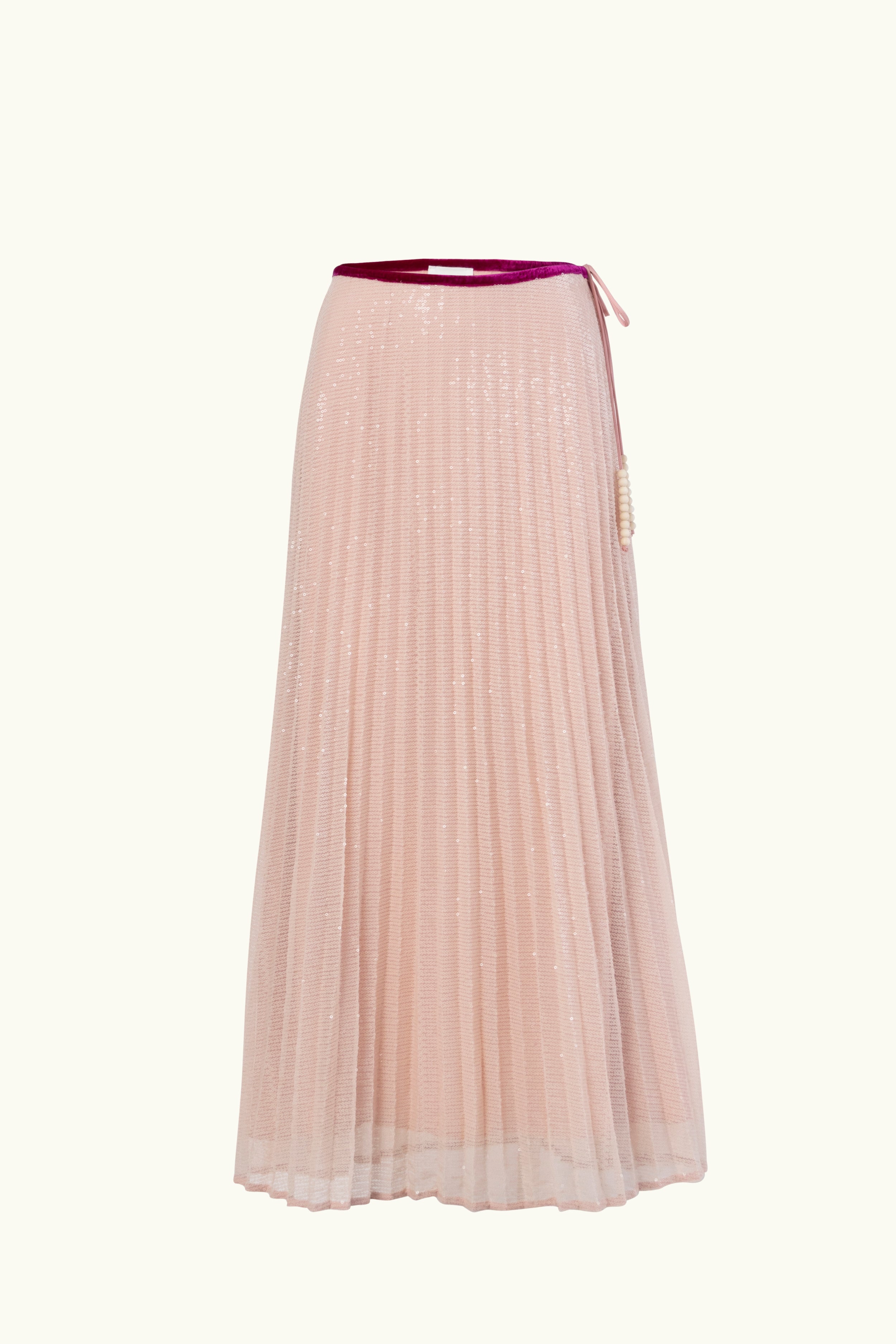 Sigrid Sequin Pleated Skirt