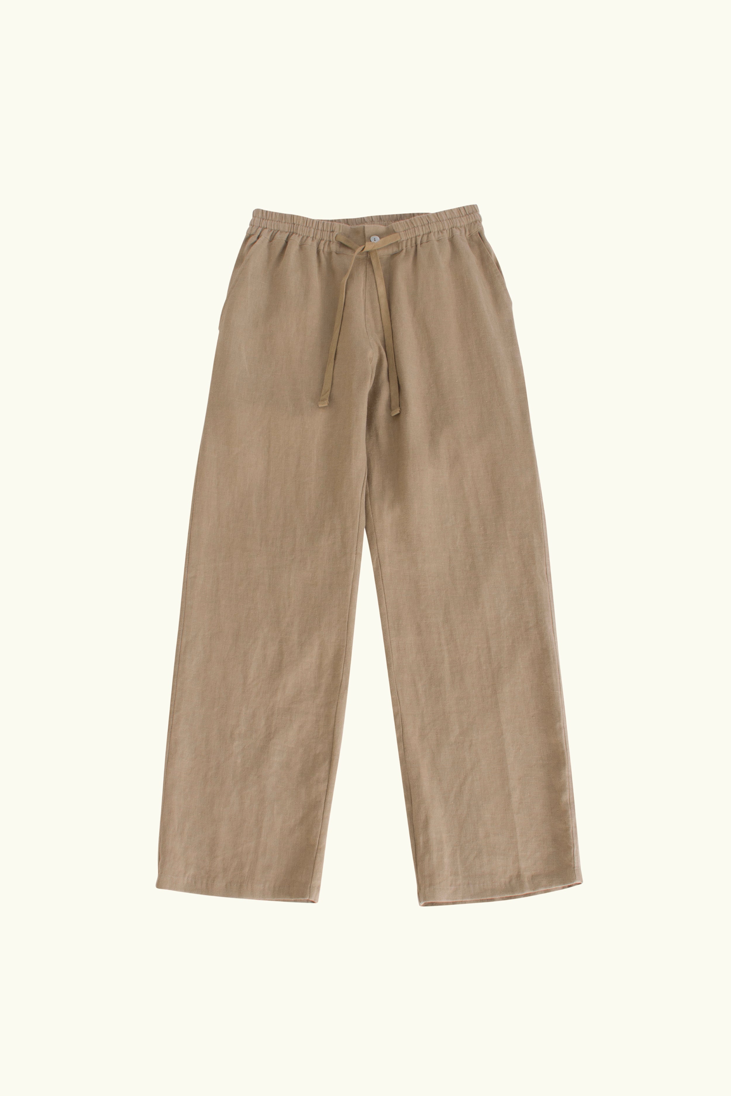 Toby Linen Drawstring Pant