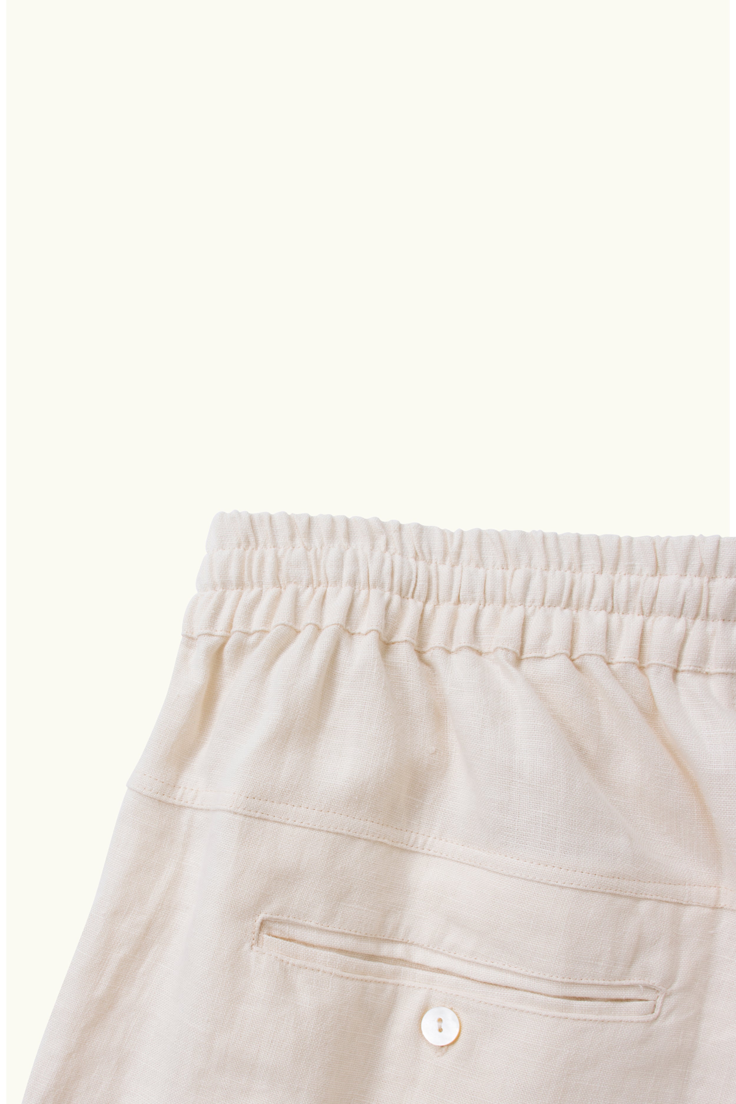 Toby Linen Drawstring Short
