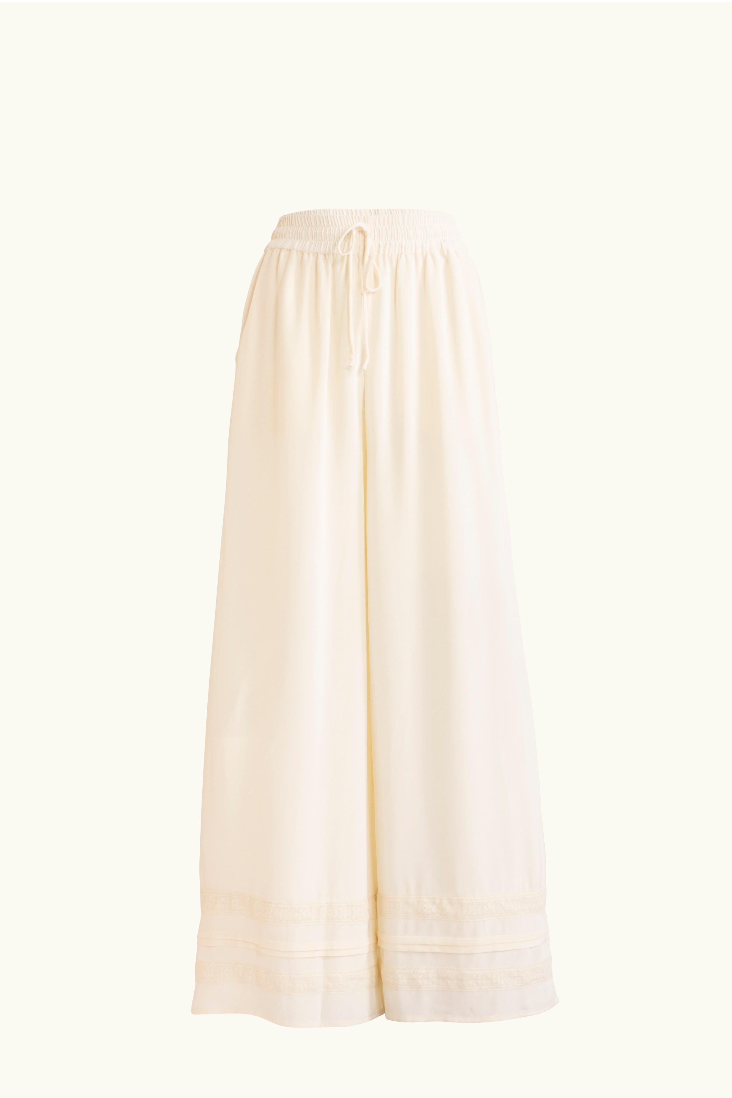 Albrey Silk Crepe Pant