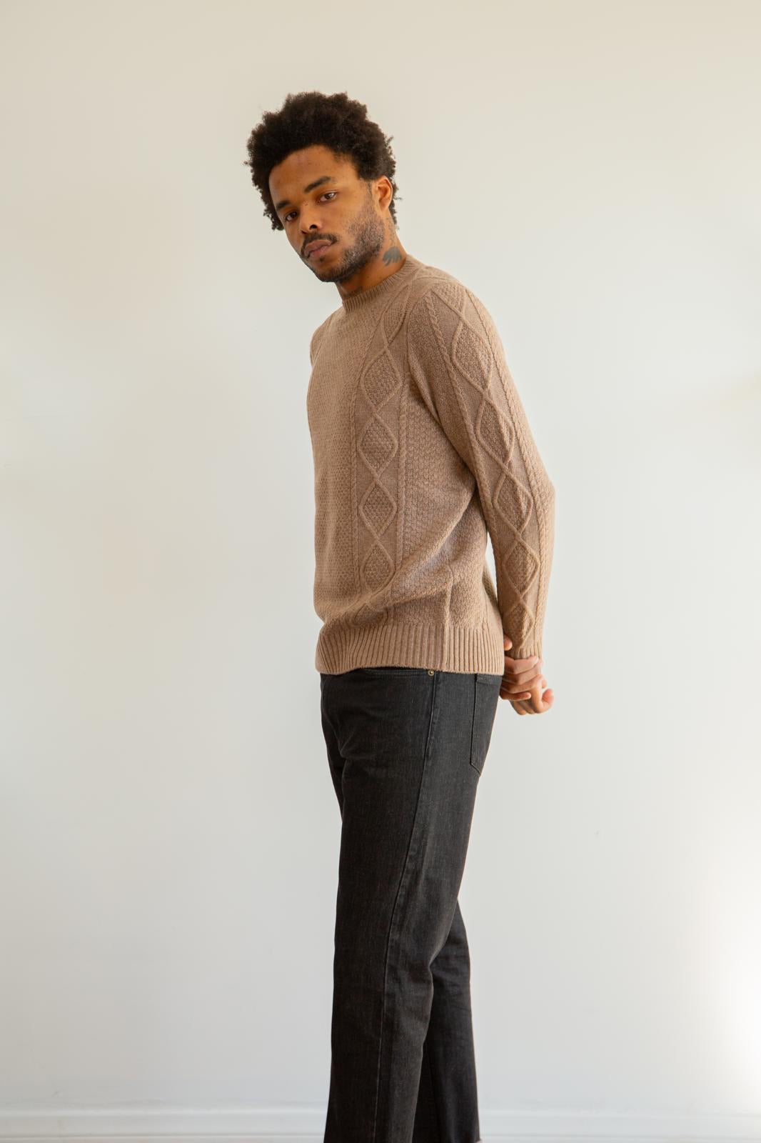 Herbert Cable Knit Sweater