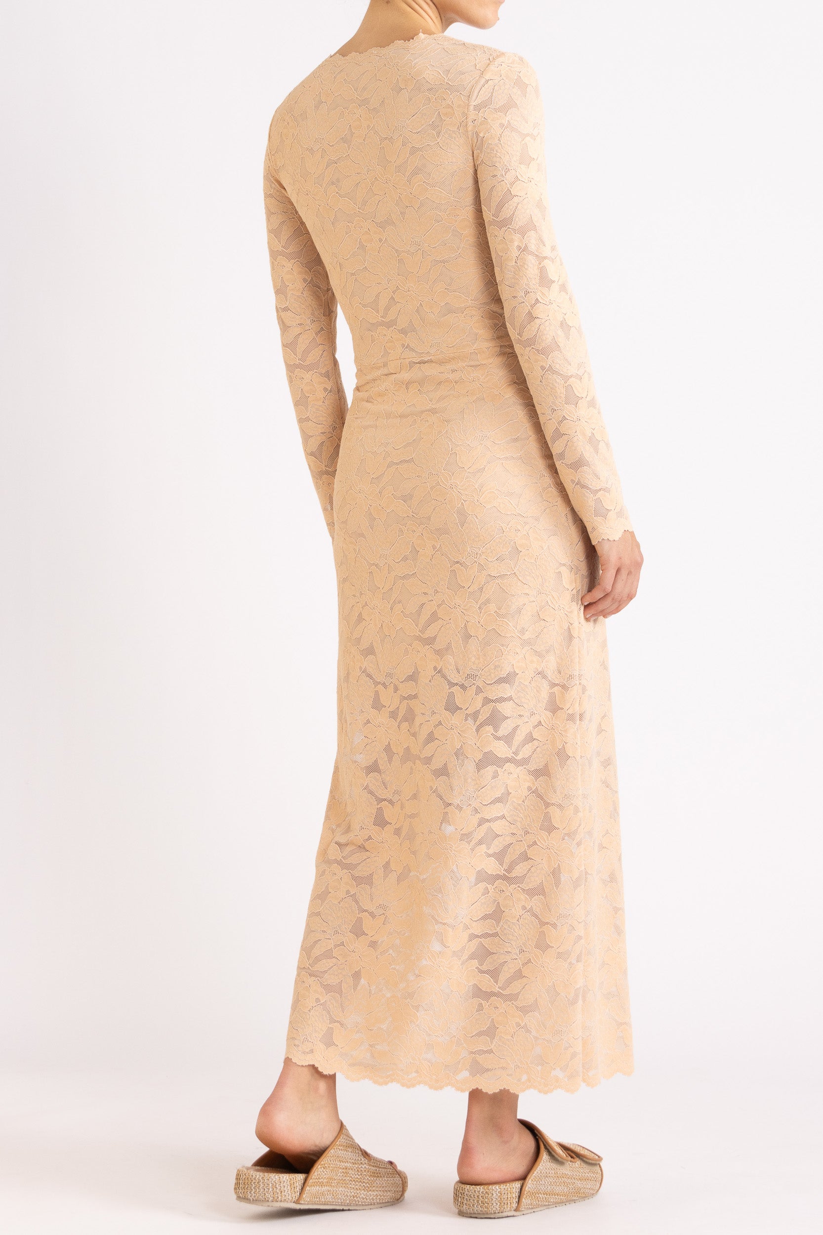 Erika Lace Long Sleeve Dress