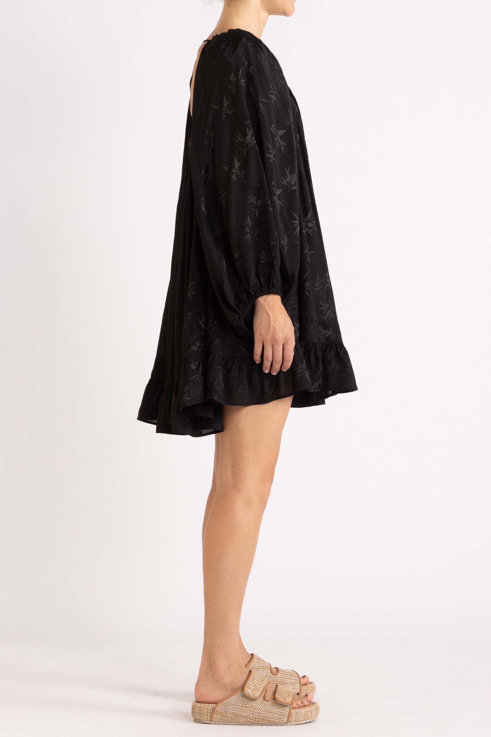 Rue Bamboo Jacquard Dress