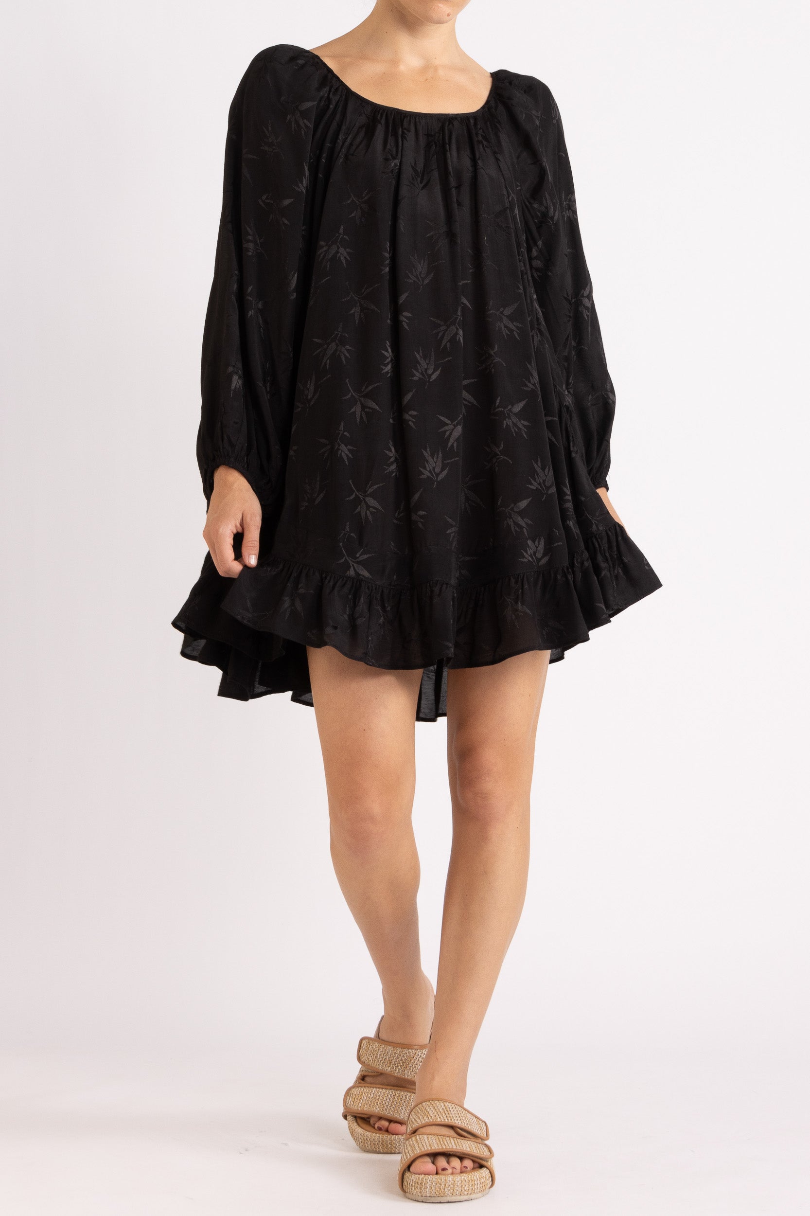 Rue Bamboo Jacquard Dress