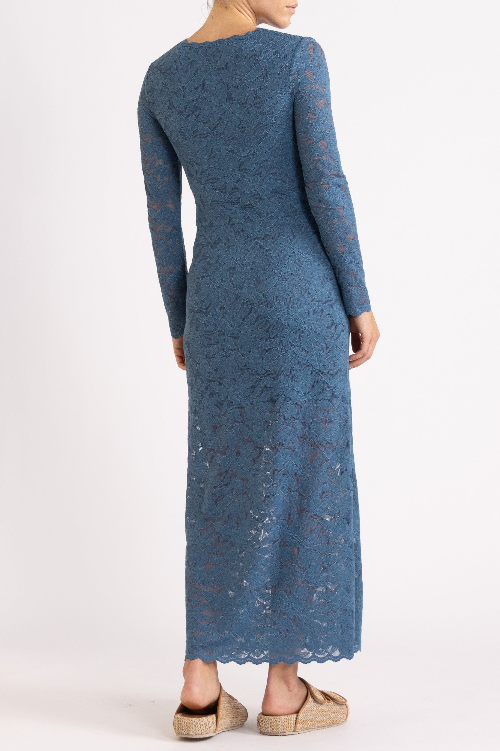 Erika Lace Long Sleeve Dress