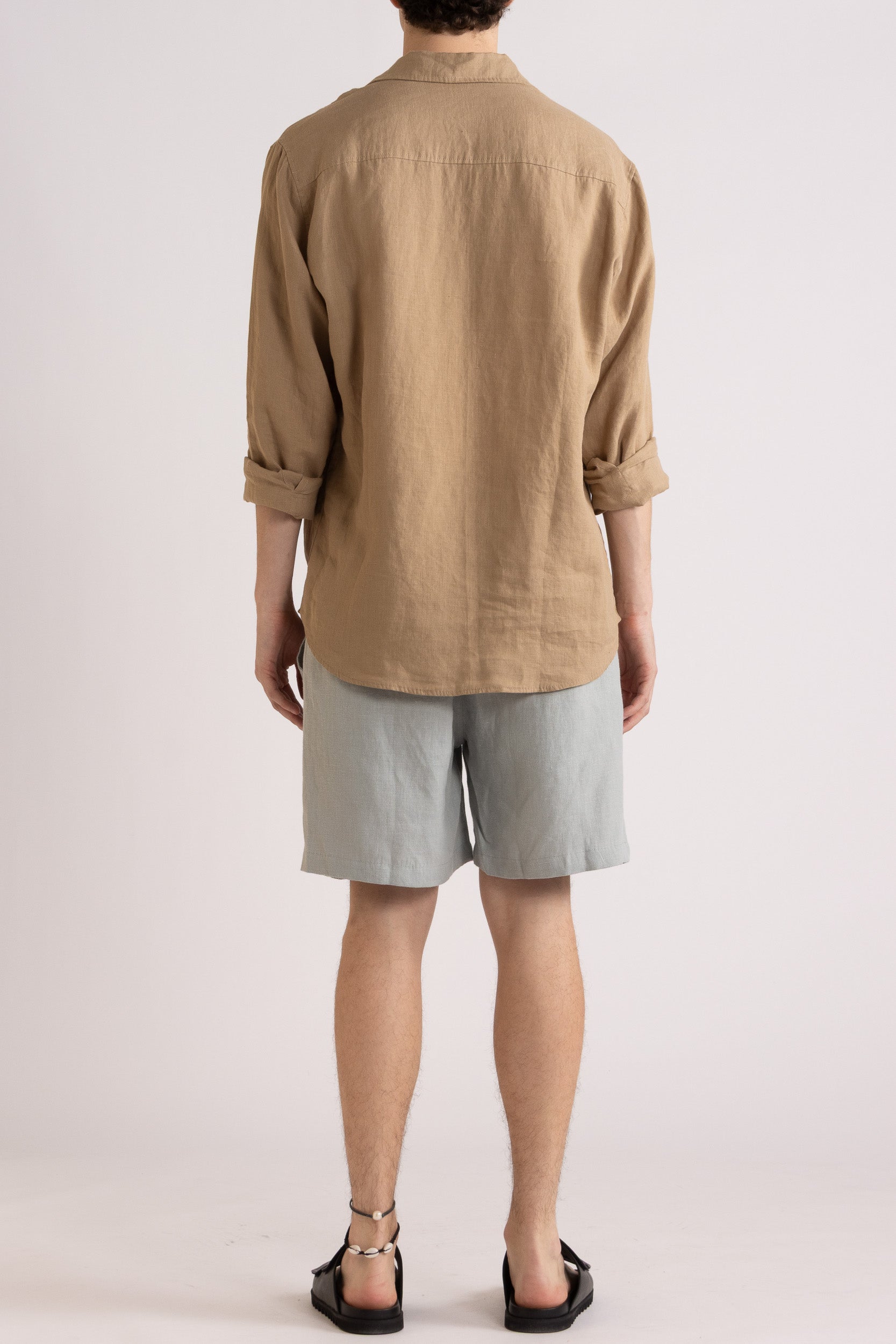Toby Linen Drawstring Short