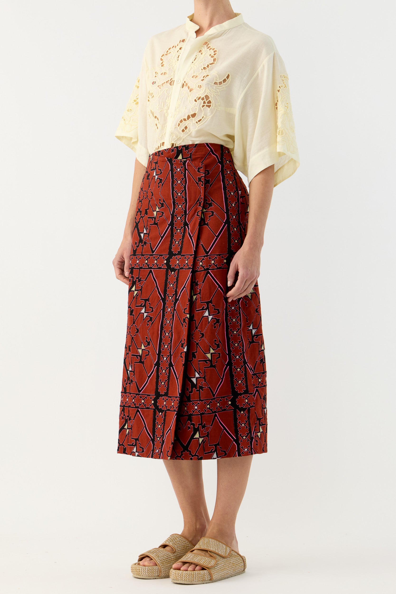 Jericho Wrap Skirt