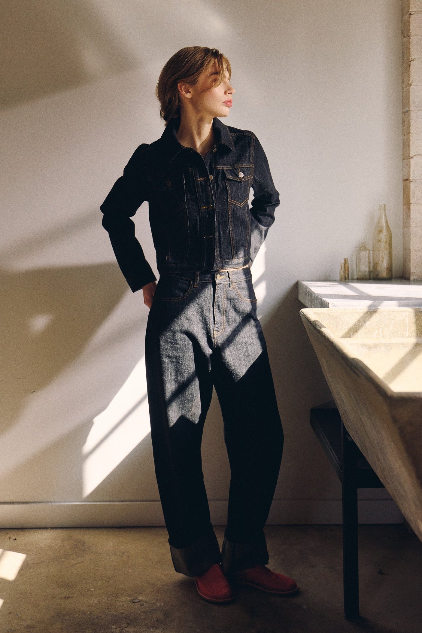 Clay Bow-Leg Jean
