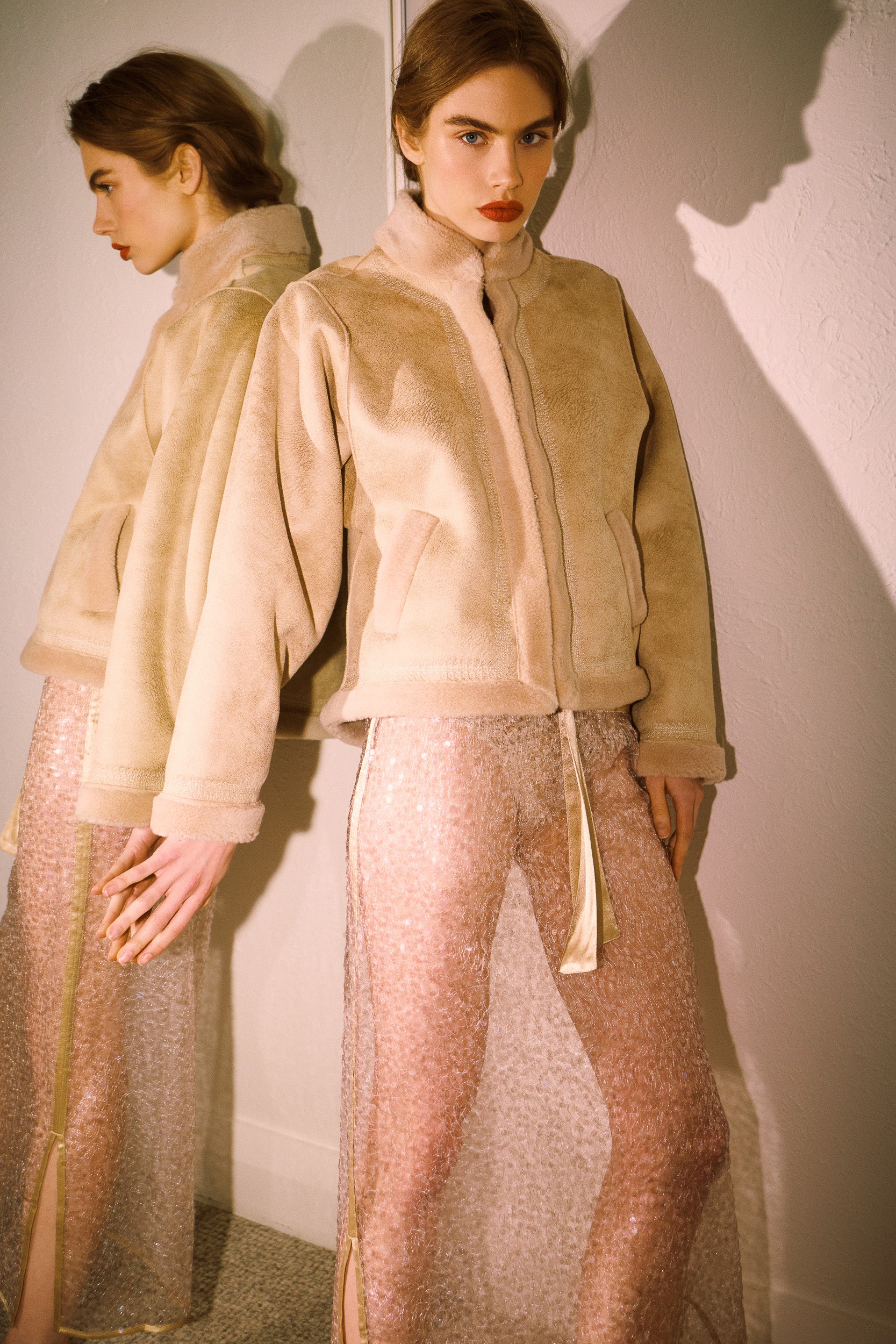 Skyler Sequin Skirt