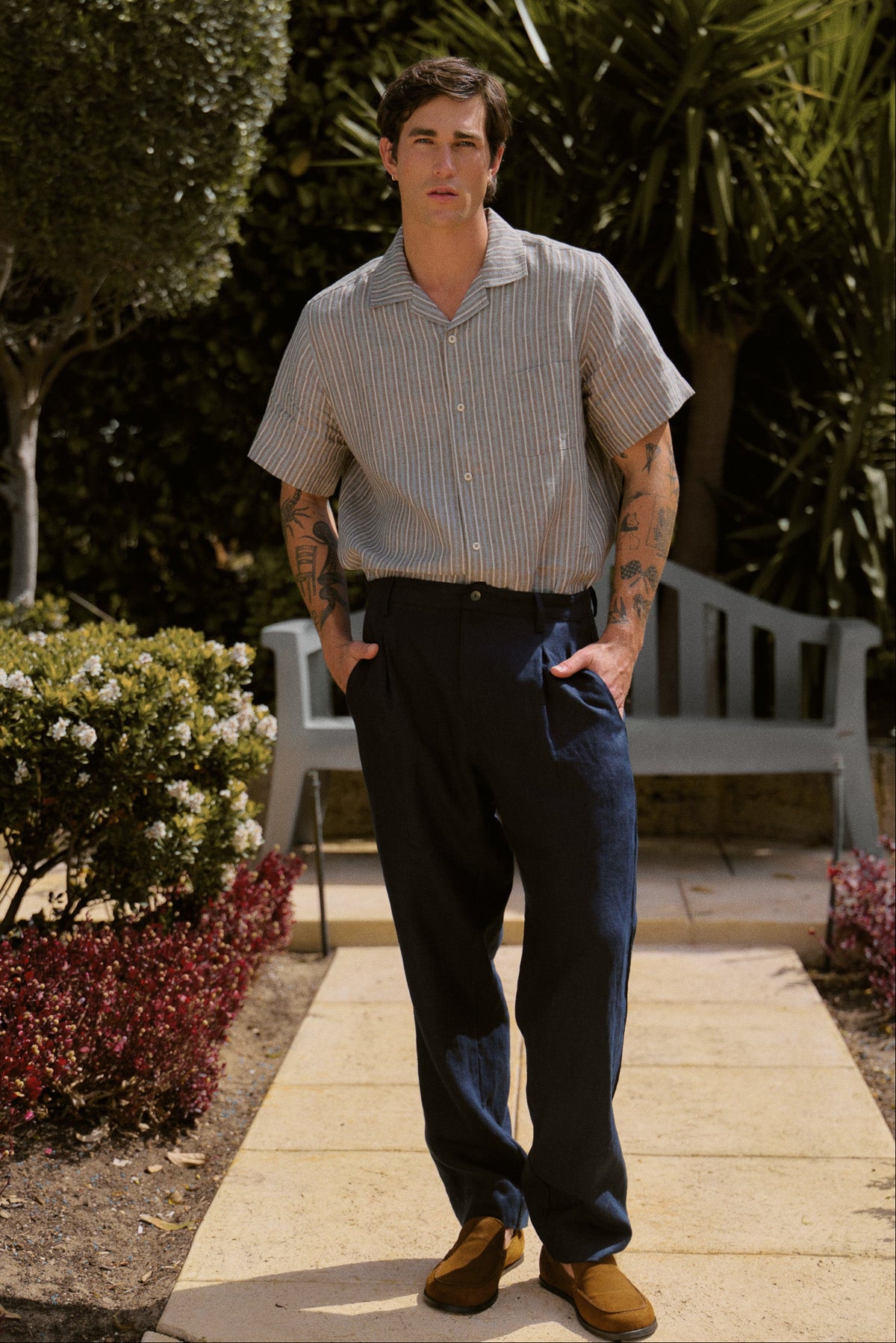 Shepherd Linen Short Sleeve Shirt