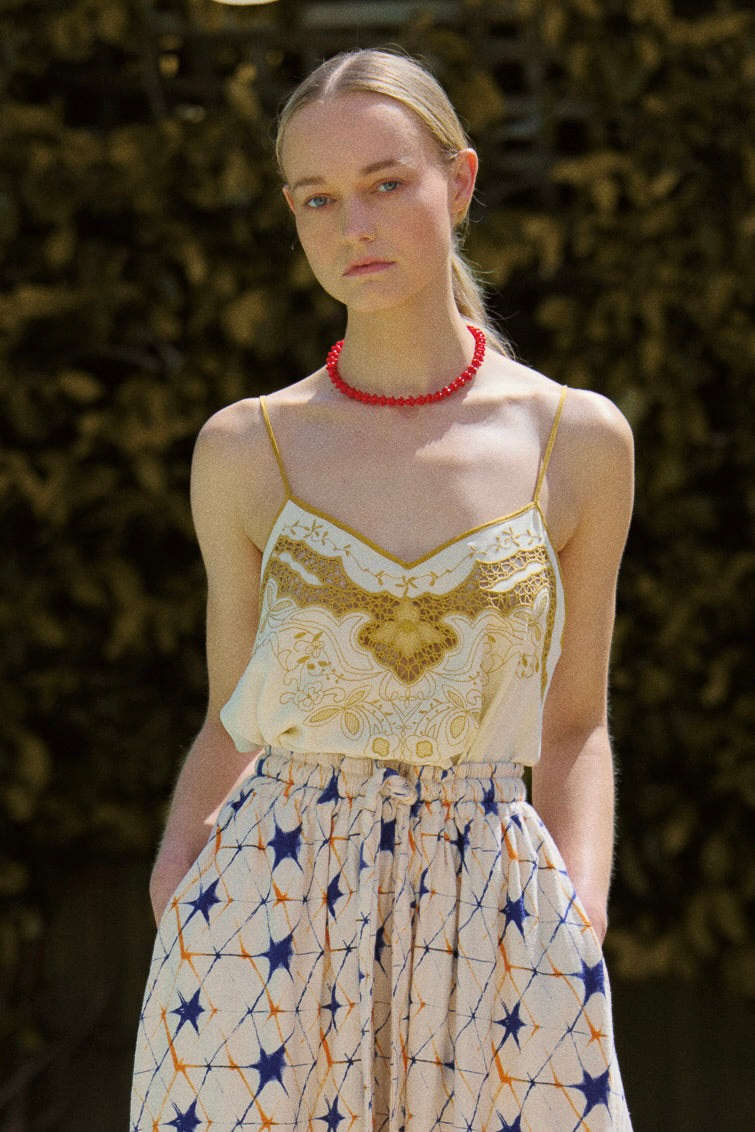 Lina Silk Crepe Cami