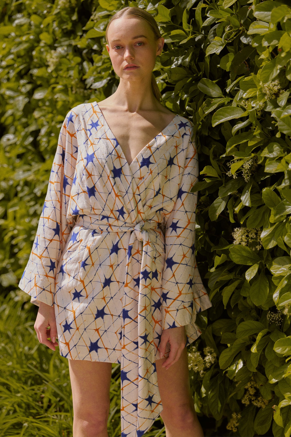 Kaleidoscope Organic Hemp Kimono