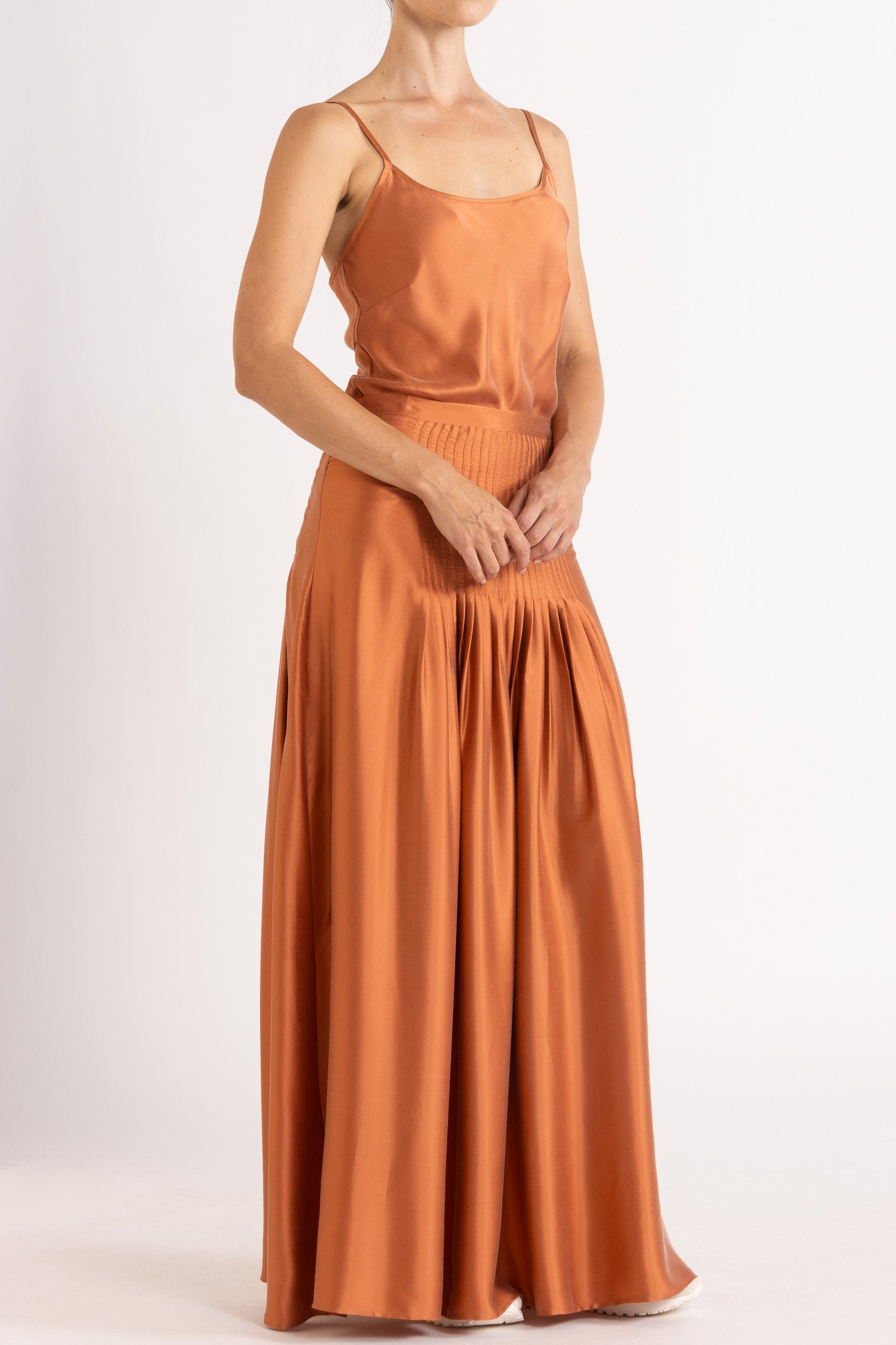 Essential Silk Maxi Skirt