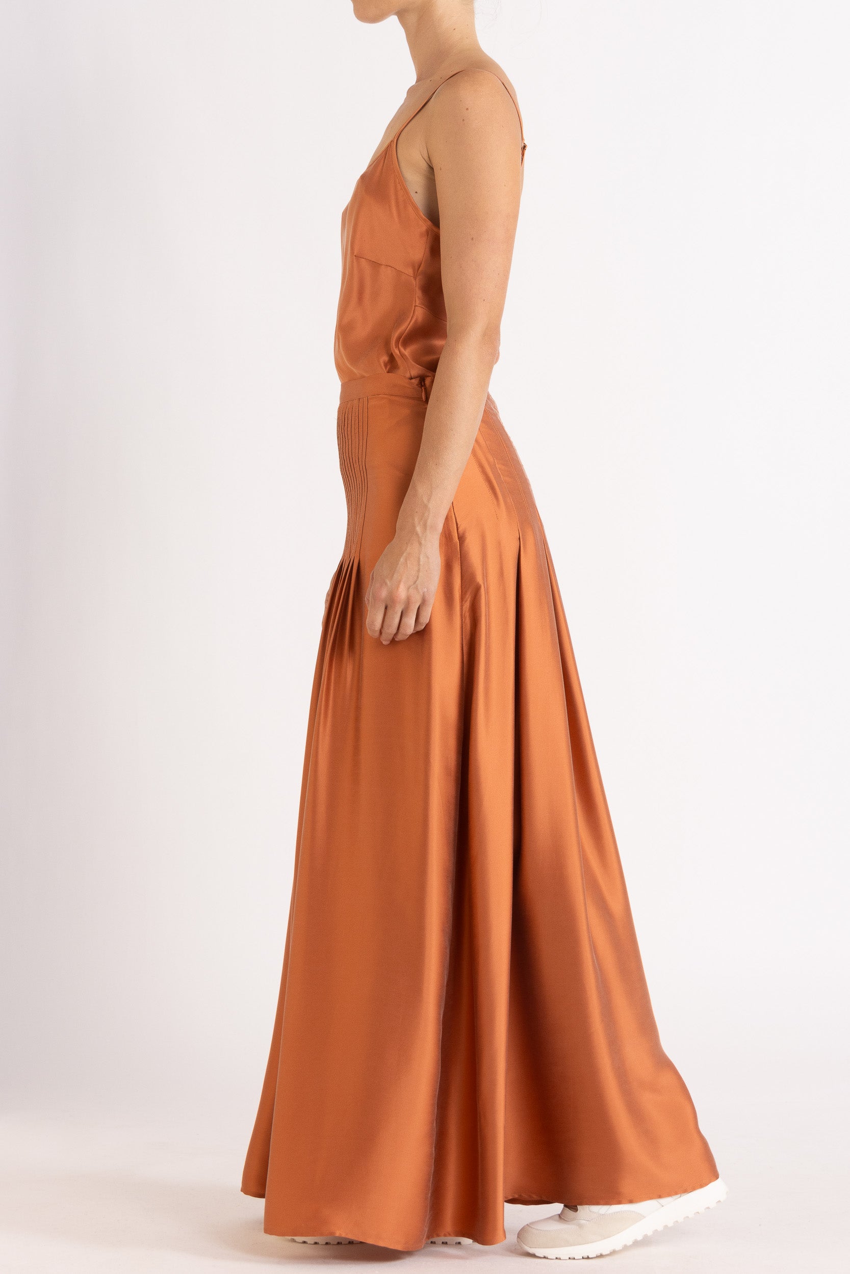 Essential Silk Maxi Skirt