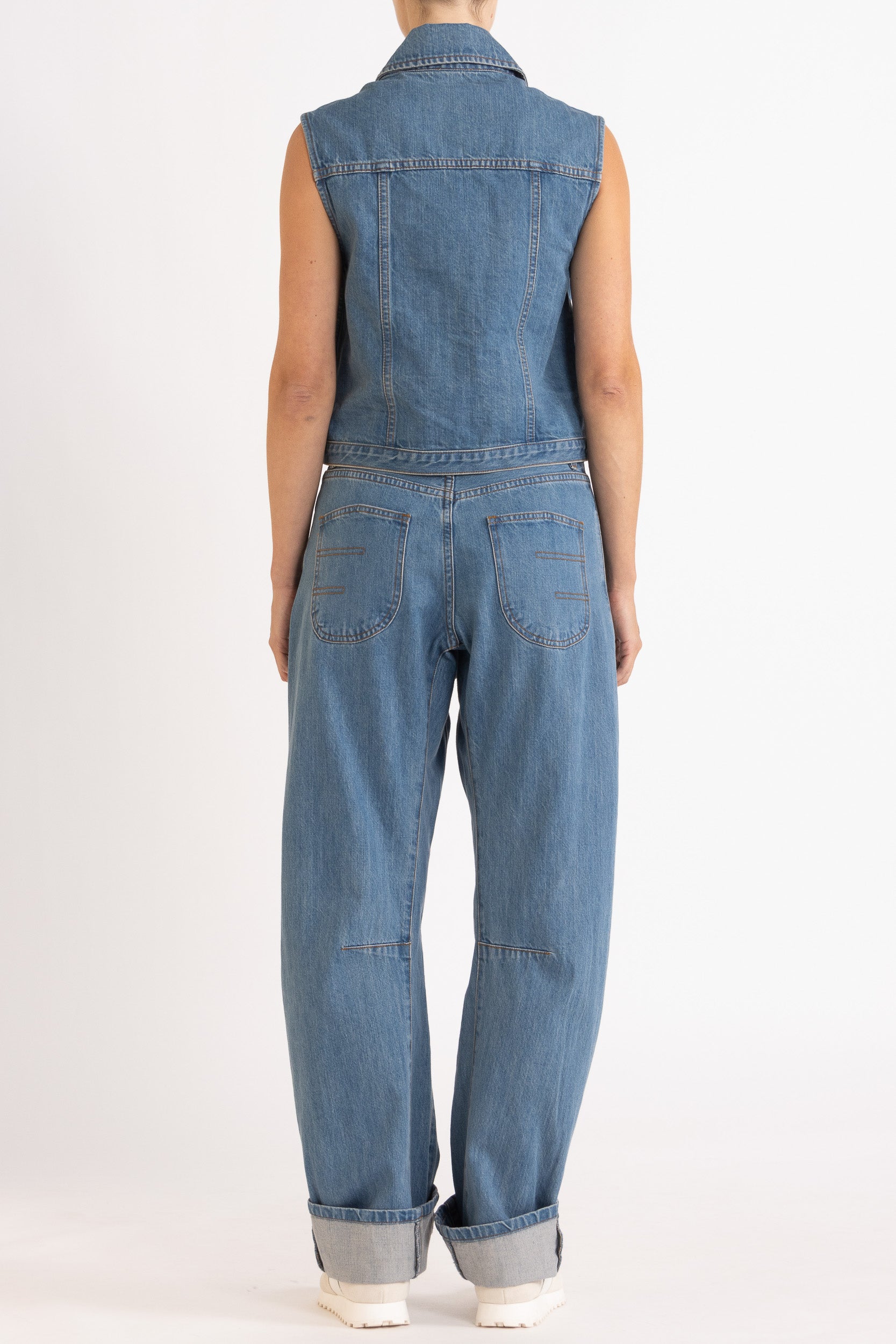 Clay Denim Vest