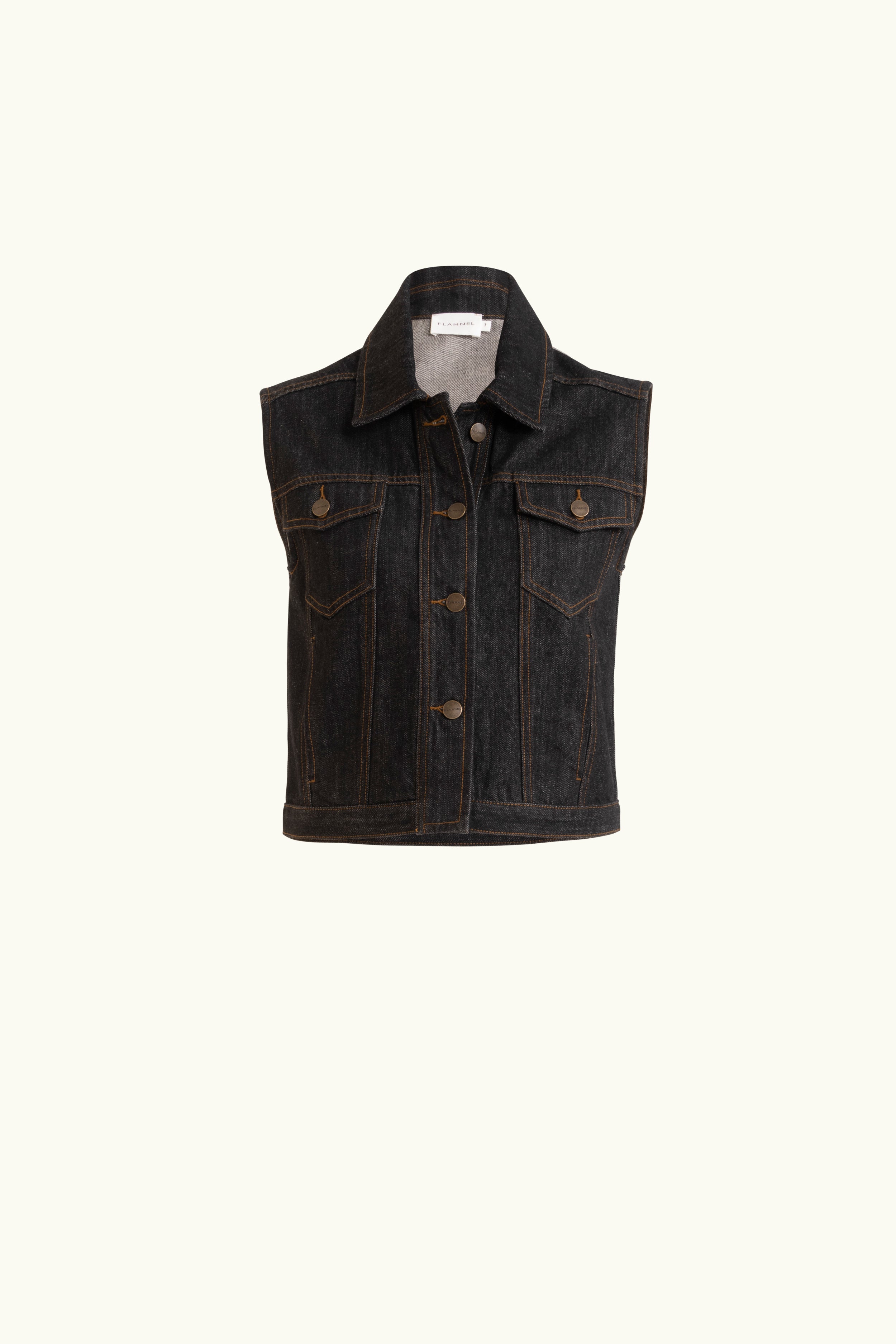 Clay Denim Vest