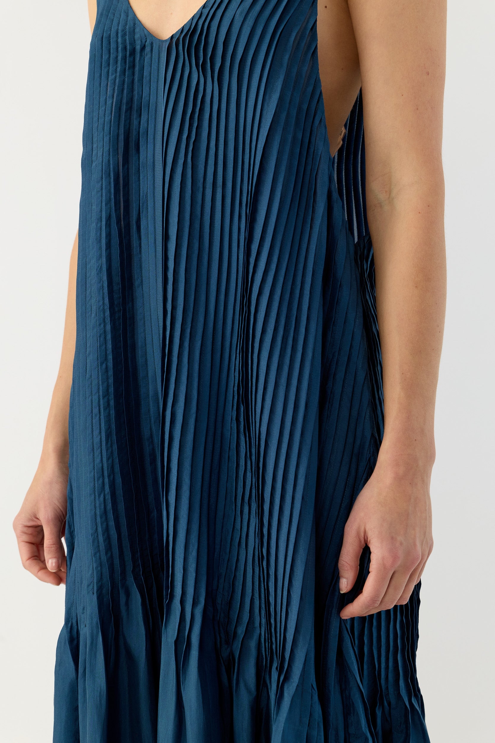 Ottavia Silk Dip-Dye Cami Dress