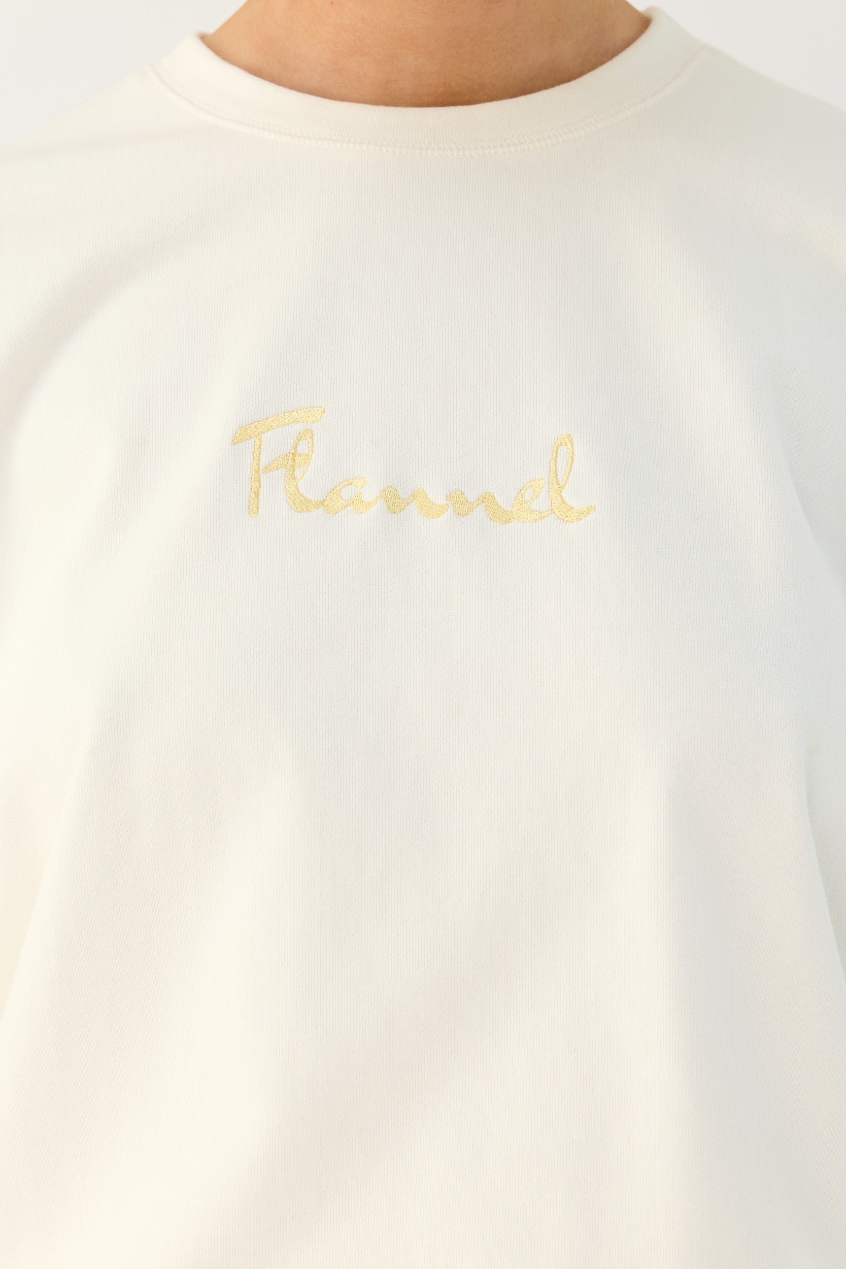 Pep Loopback Cotton Logo Sweater