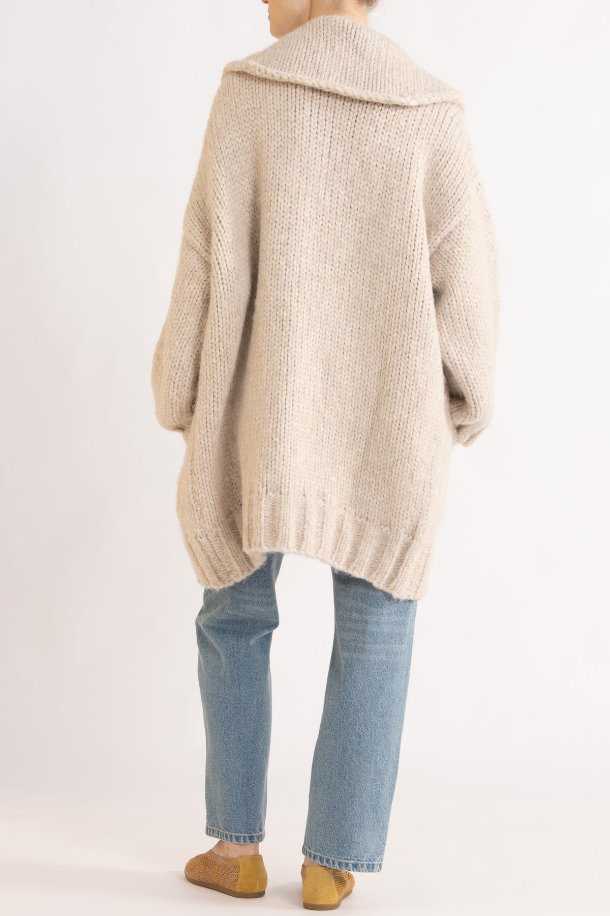 Beatrix Hand-Knit Cardigan