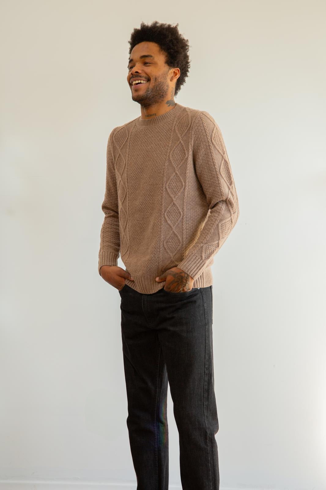 Herbert Cable Knit Sweater